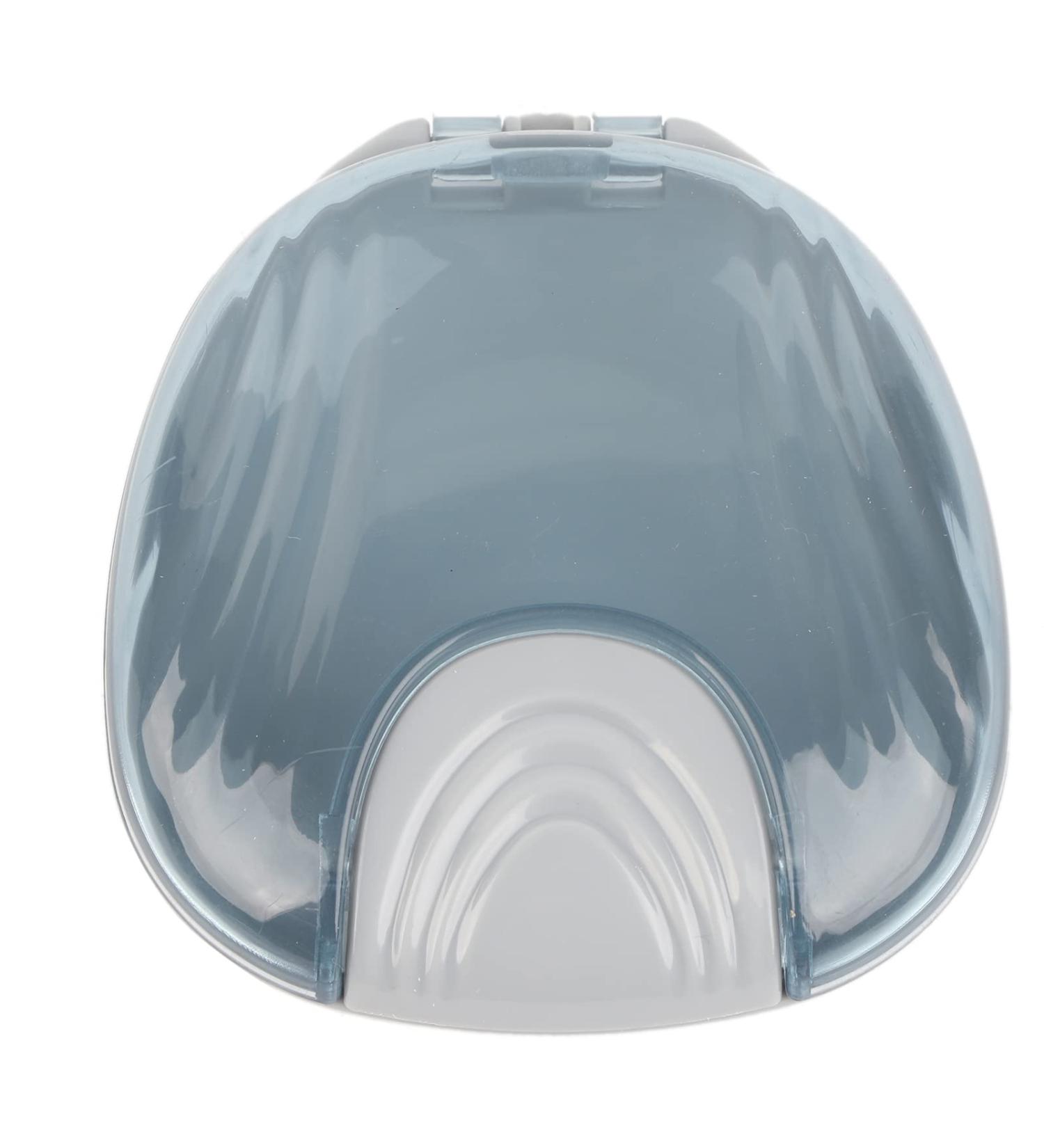 YUYTE Portable Waterproof Storage Case with Teething Ring Mouthpiece - Denture Box Container (Gray) | International Shipping Available - Buy Online on SooperMarket.com