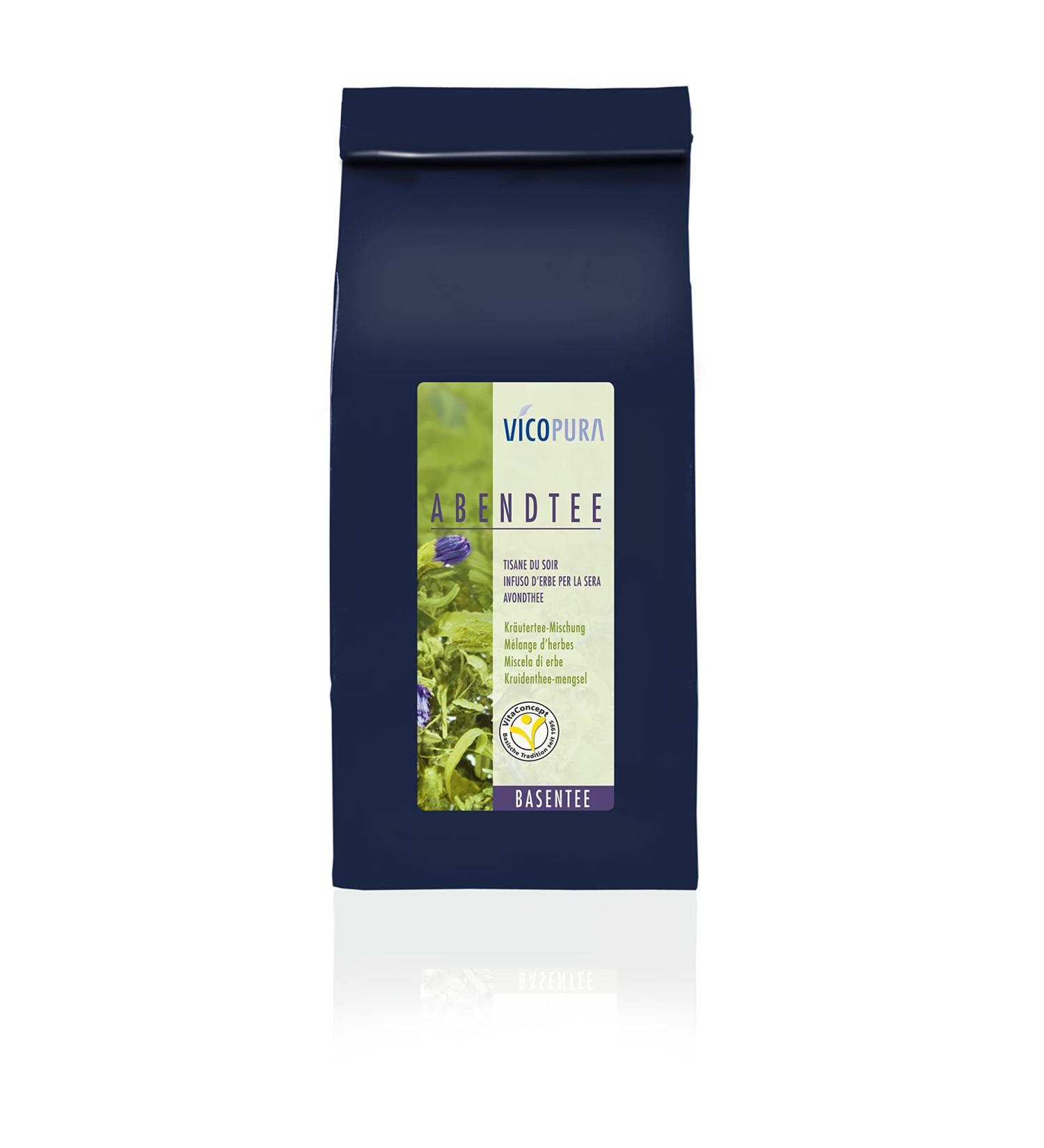 VICOPURA Evening Tea - Alkaline Herbal Blend for Nighttime Wellness | 250g - Buy Online on SooperMarket.com