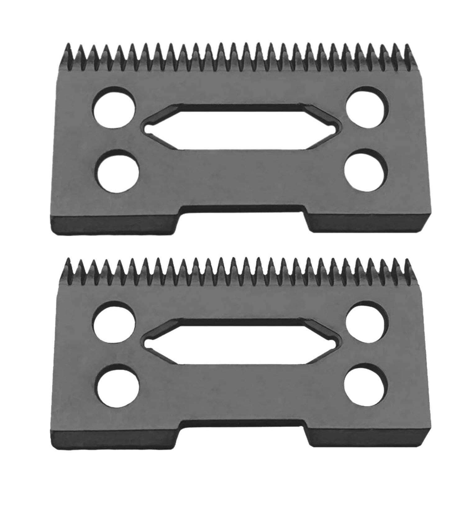 2 Pcs Ceramic Blade Ceramic Replacement Cutter 28 Teeth Ceramic Clipper Blade Replacement Cutter 2-Hole Clipper Black - Buy Online on SooperMarket.com