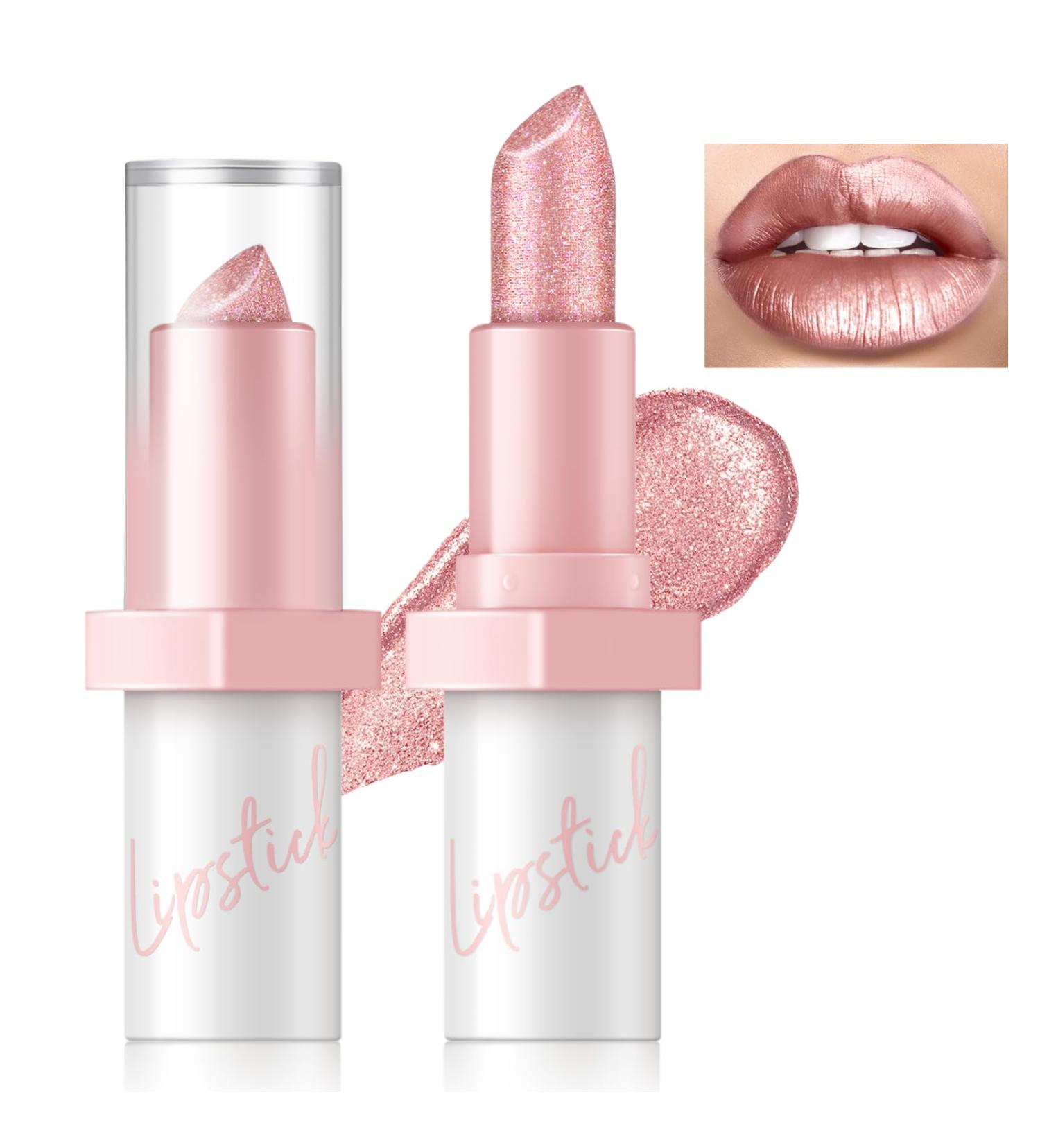 Buy Metallic Brown Lipstick - Long Lasting High Shine Transfer Proof Shimmer Lip Color for Women - Buy Online on SooperMarket.com