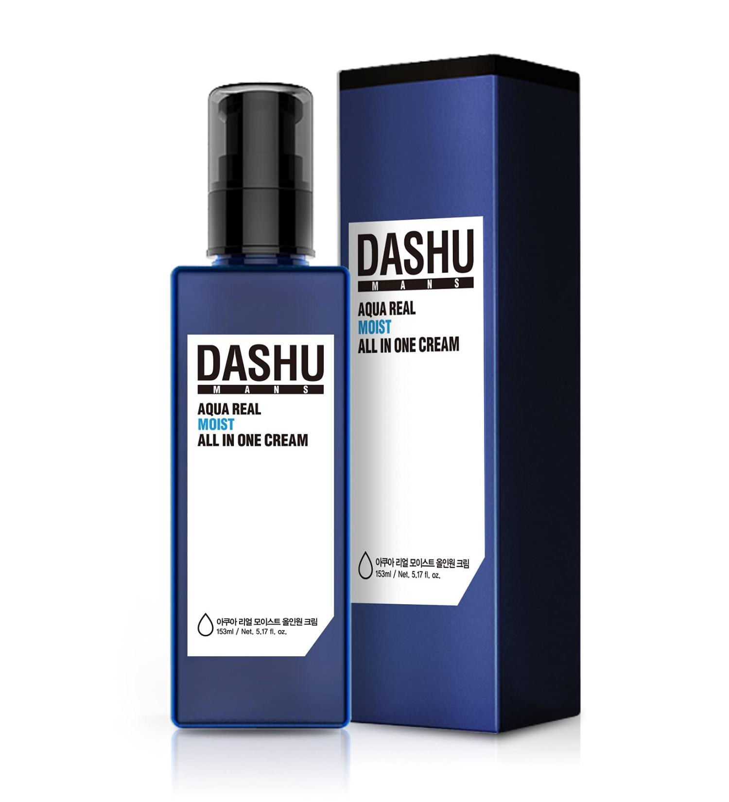 DASHU Aqua Deep Real Moist All in One Cream 5.17oz Anti-Wrinkle Face Moisturizer Lotion