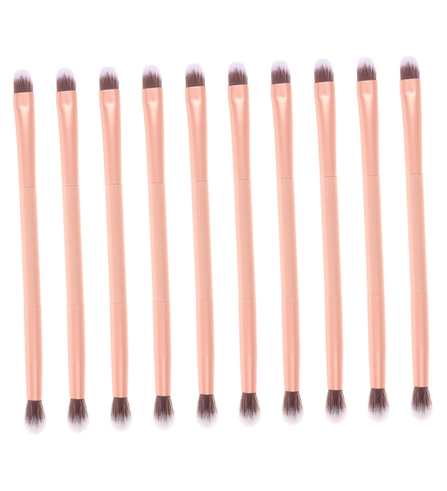 WOONEKY 24pcs Makeup Brush Eye Shadow Brush Kit Para Pesta as Eyeliner Brush Golden Artificial Fiber - Buy Online on SooperMarket.com