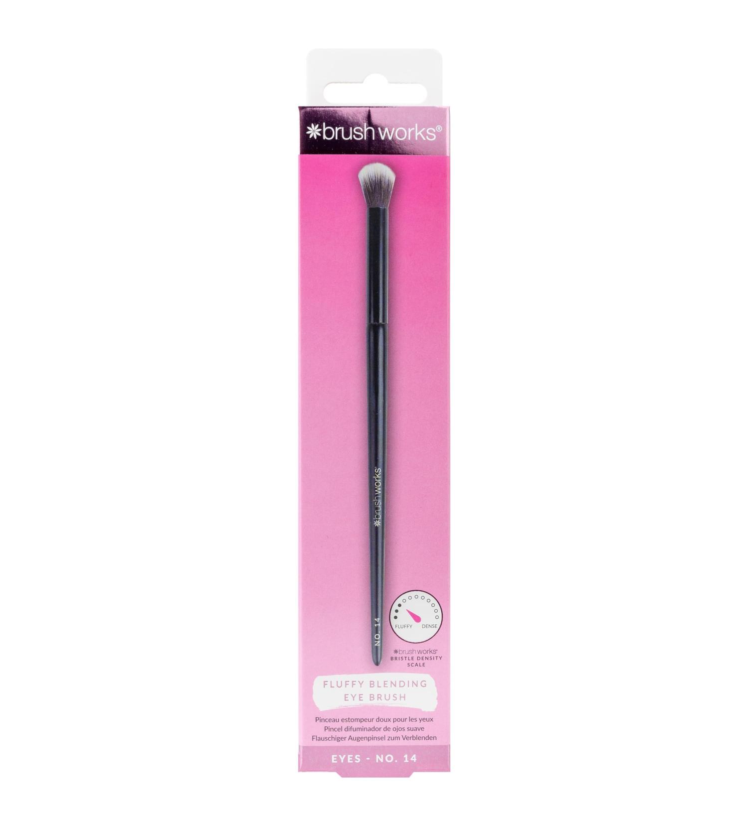 Brushworks No. 14 Fluffy Blending Eye Brush - Buy Online on SooperMarket.com