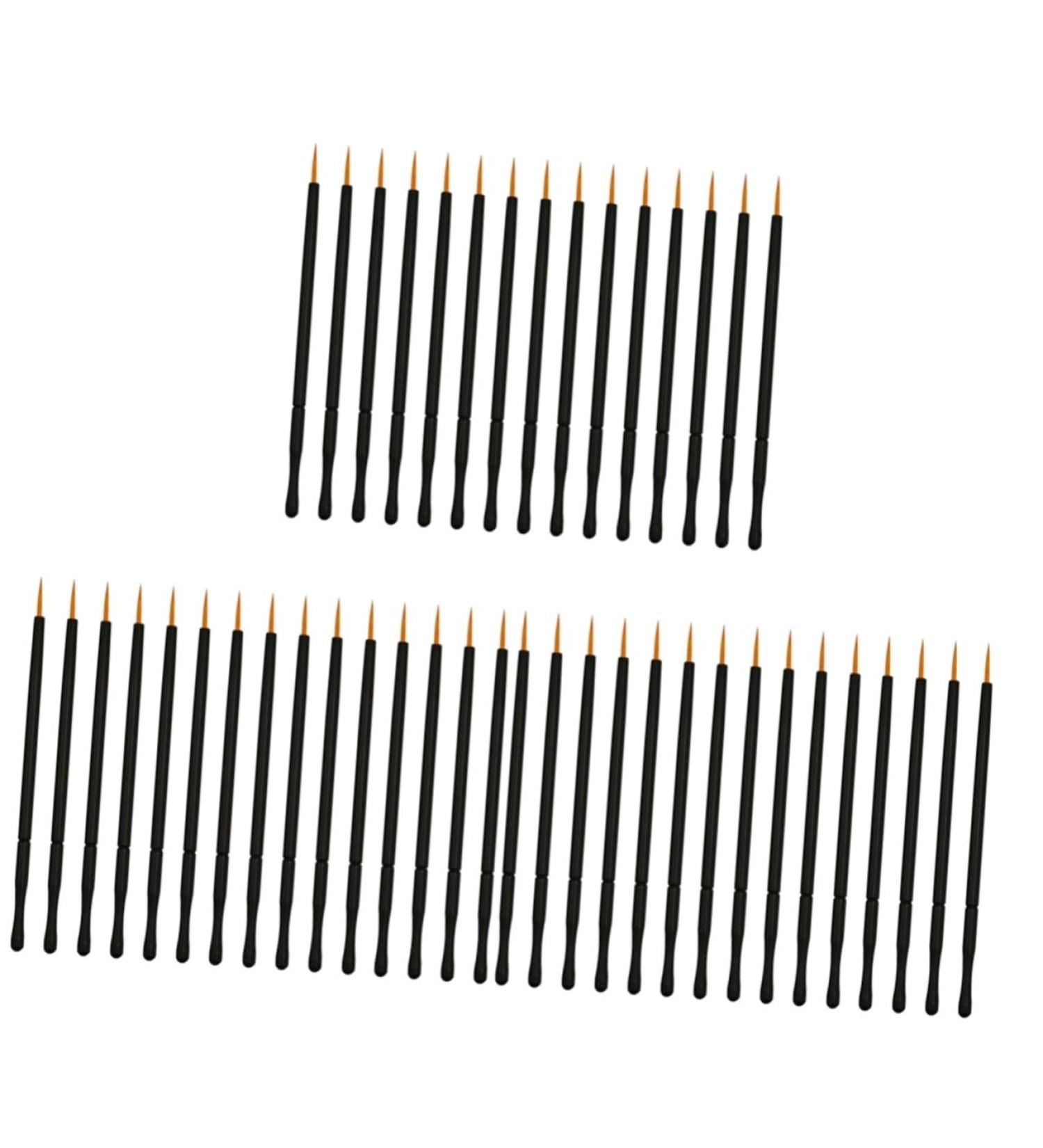Baluue 150 Pcs Wand Applicator Eyeliner Liquid Gel Liner Eyeliner Gel Eyeliner White Liquid Eyeliner Orange - Buy Online on SooperMarket.com