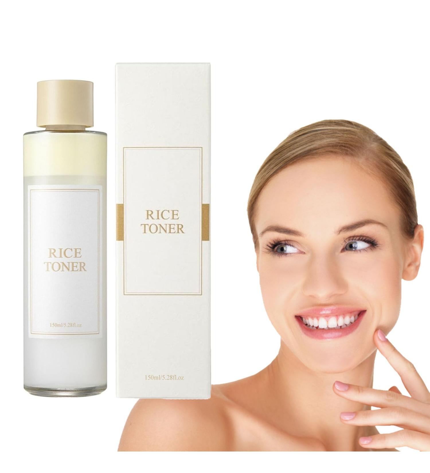 Rice toner facial water rice moisturizer for the face Feuchtigkeitsspendender rice extract toner for dry sensitive skin depth Feuchtigkeitsversorgung 150ml - Buy Online on SooperMarket.com