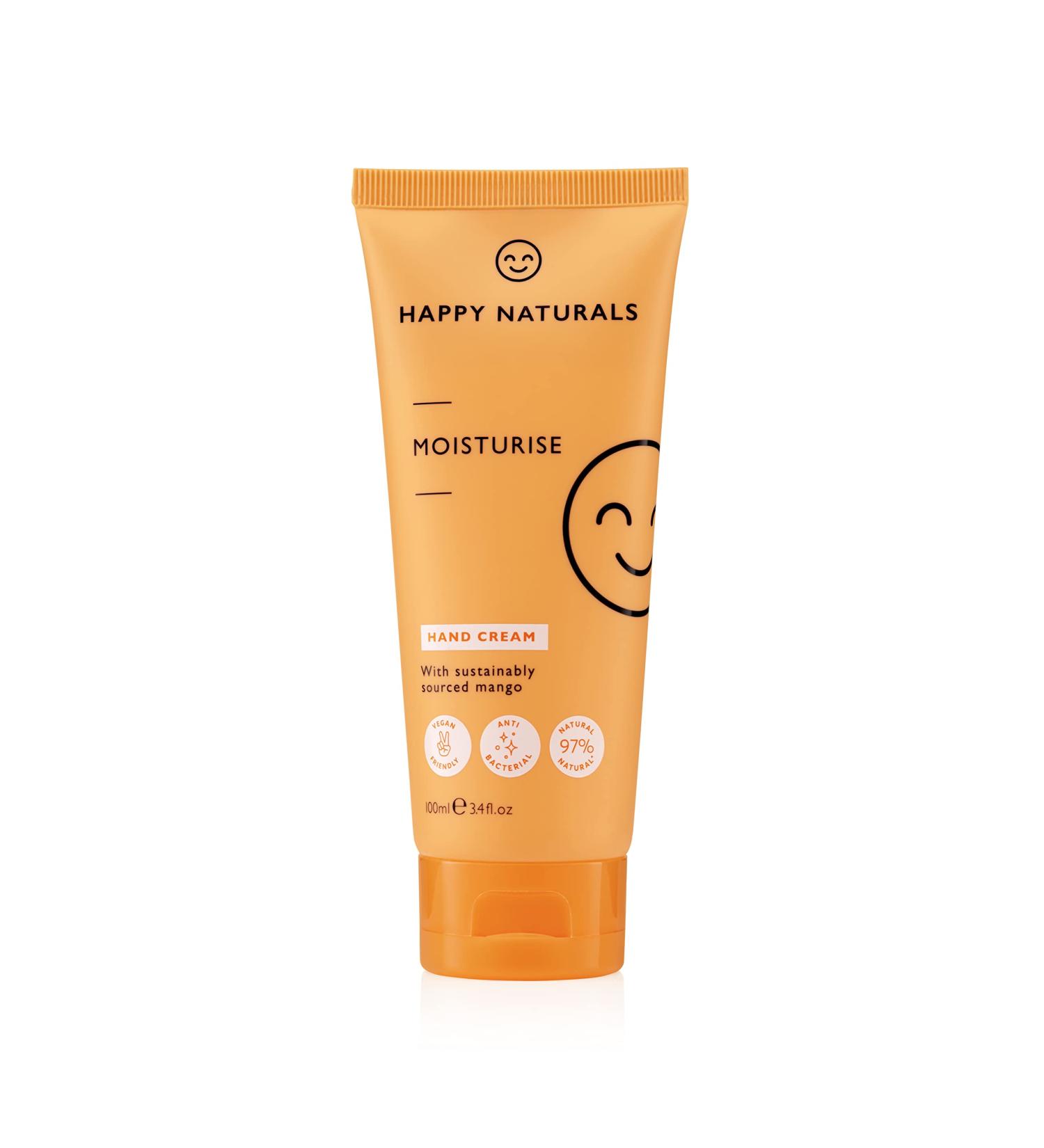 Happy Naturals Moisturising Hand Cream 100ml | Hydrating Nourishing & Ideal for All Skin Types | International Shipping Available - Buy Online on SooperMarket.com