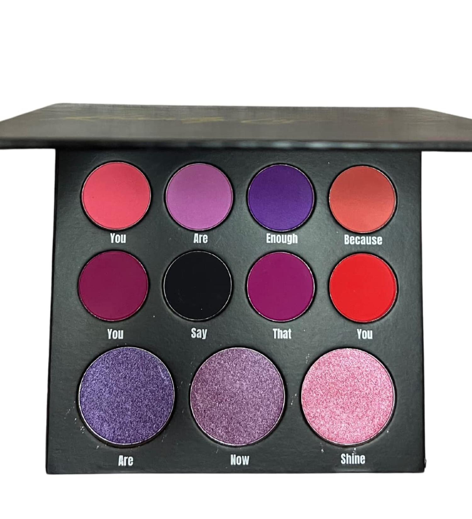 Buy Highly Pigmented 11-Color Eyeshadow Palette - Beautiful & Uplifting Shades for International Shipping - Buy Online on SooperMarket.com