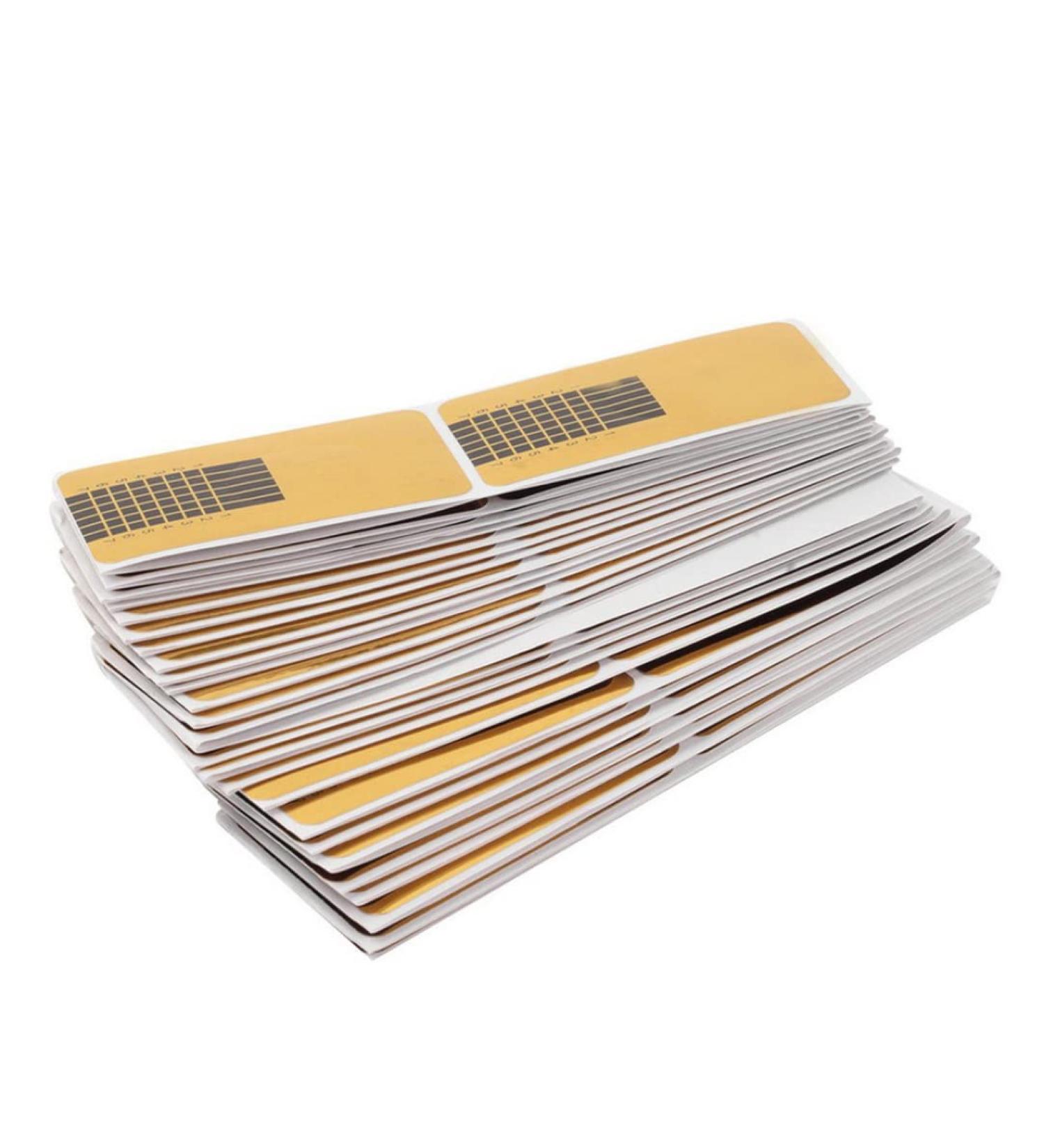 100Pcs Nail Art Tips Acrylic Nail Tips Extension Forms Guide Stickers French Nail Diy Tool Acrylic Uv Gel Tools Nail Art Stickers For Salon Or Home Use - Buy Online on SooperMarket.com
