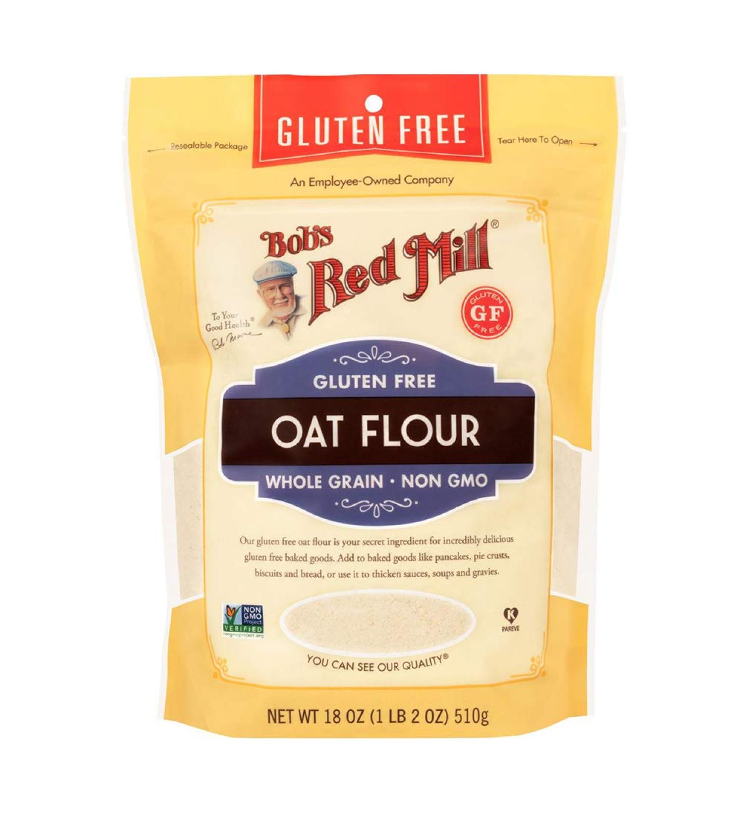 Bob's Red Mill Gluten Free Oat Flour - Whole Grain, 22 oz (623 g) - Buy Online on SooperMarket.com