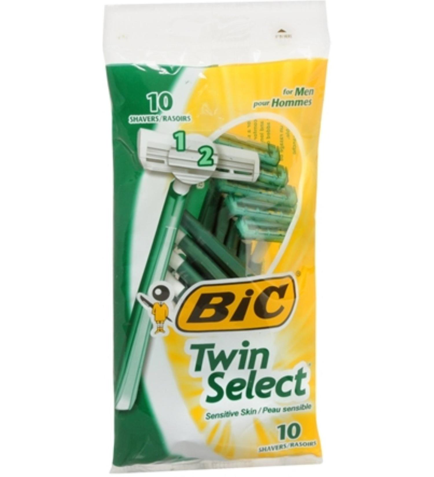 Bic Twin Select Mens Size 10ct