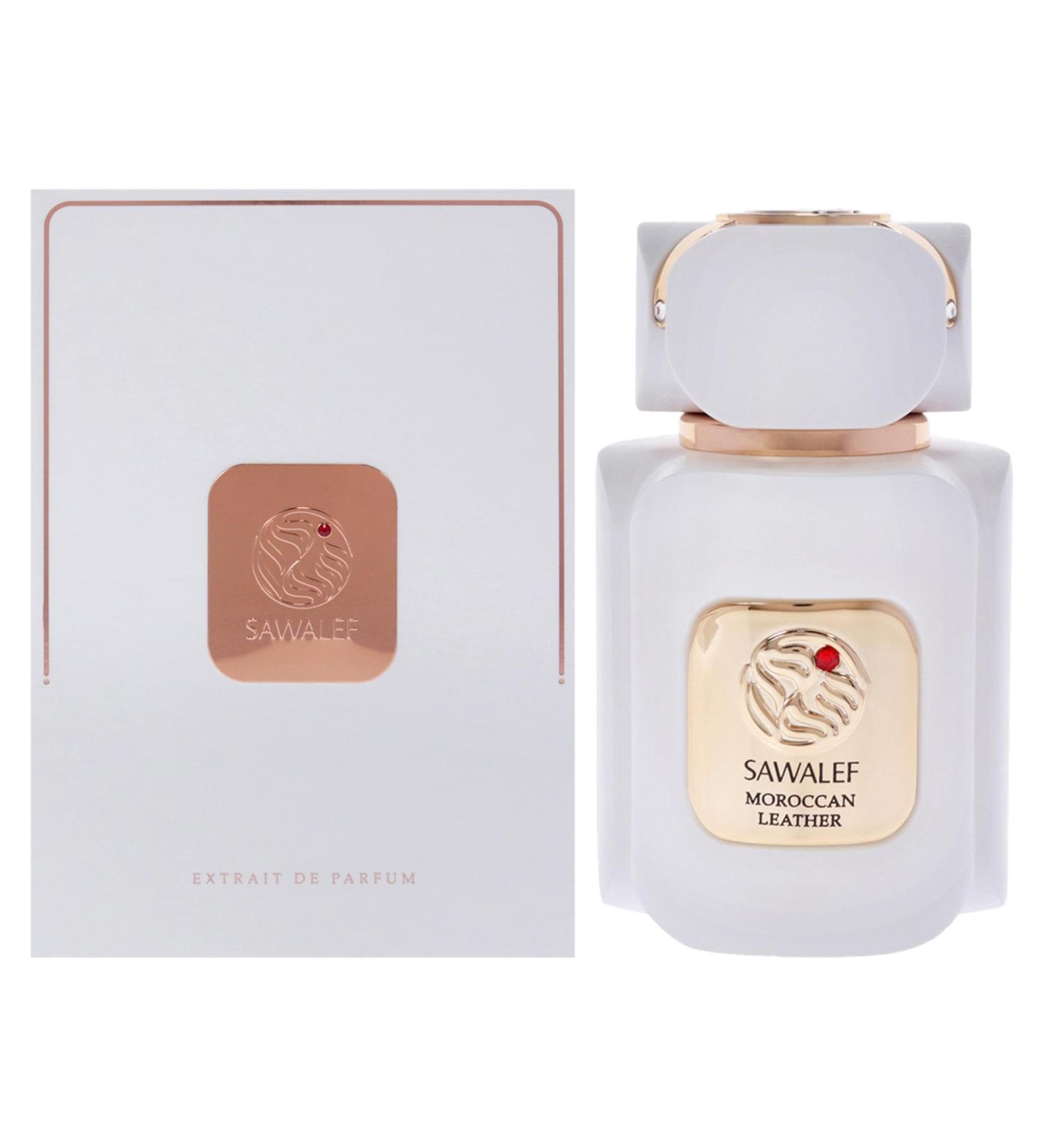 Sawalef Moroccan Leather - Indulge in Mesmerizing Body Spray for Women - Unique Blends of Nutmeg Saffron Patchouli and Cardamom - 2.7 oz EDP Spray - Buy Online on SooperMarket.com