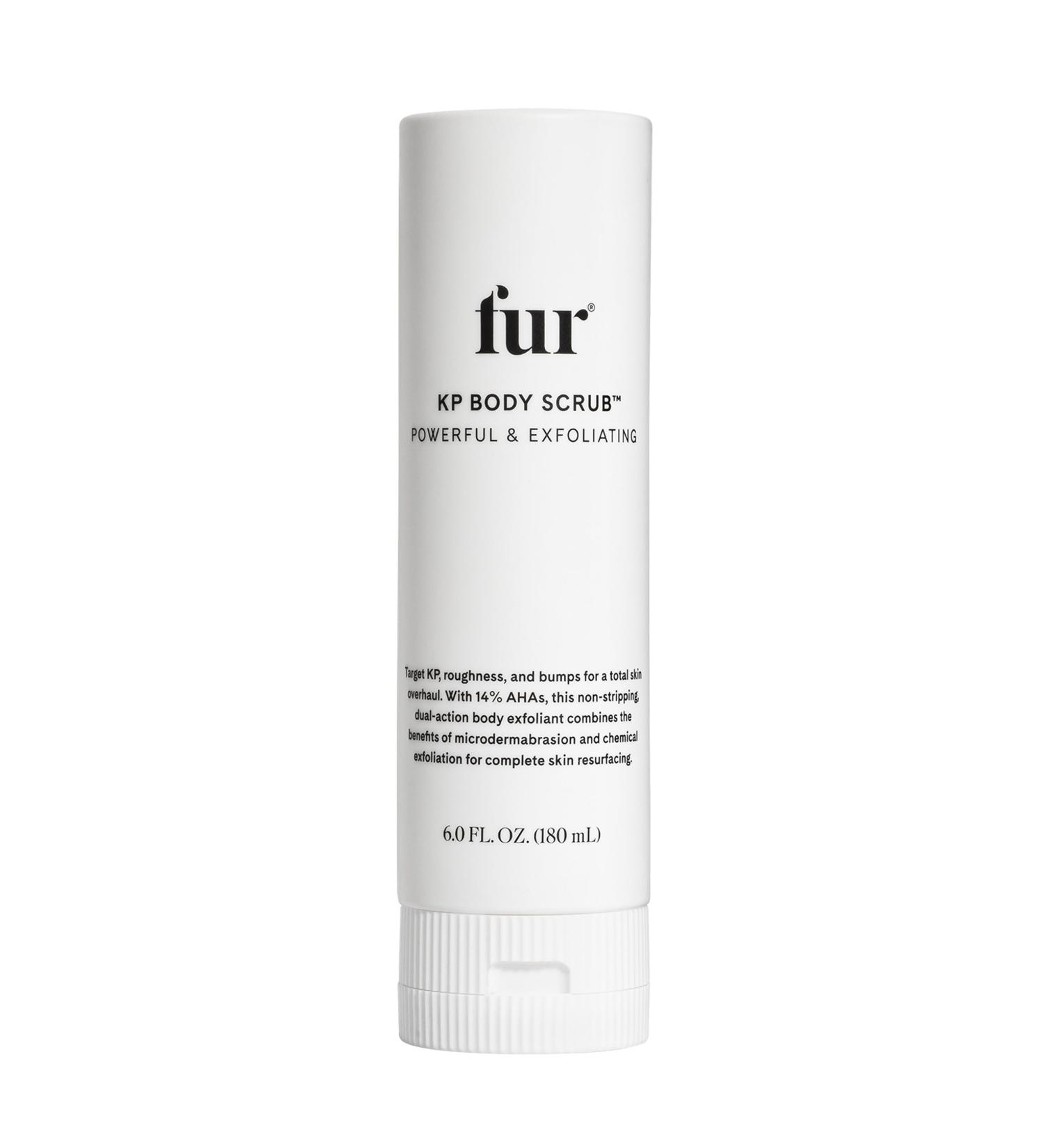 Fur KP Body Scrub - 14% AHA Exfoliating Scrub for Keratosis Pilaris & Rough Skin | Smooth & Moisturize | 6 oz - Buy Online on SooperMarket.com