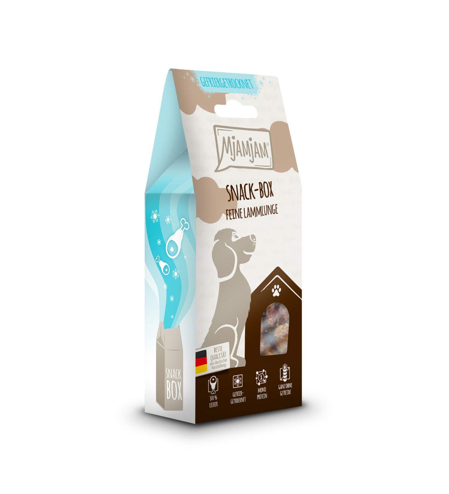 Mjamjam Premium Dog Snackbox - Natural Lamb Treats 70g | No Synthetic Preservatives - Buy Online on SooperMarket.com