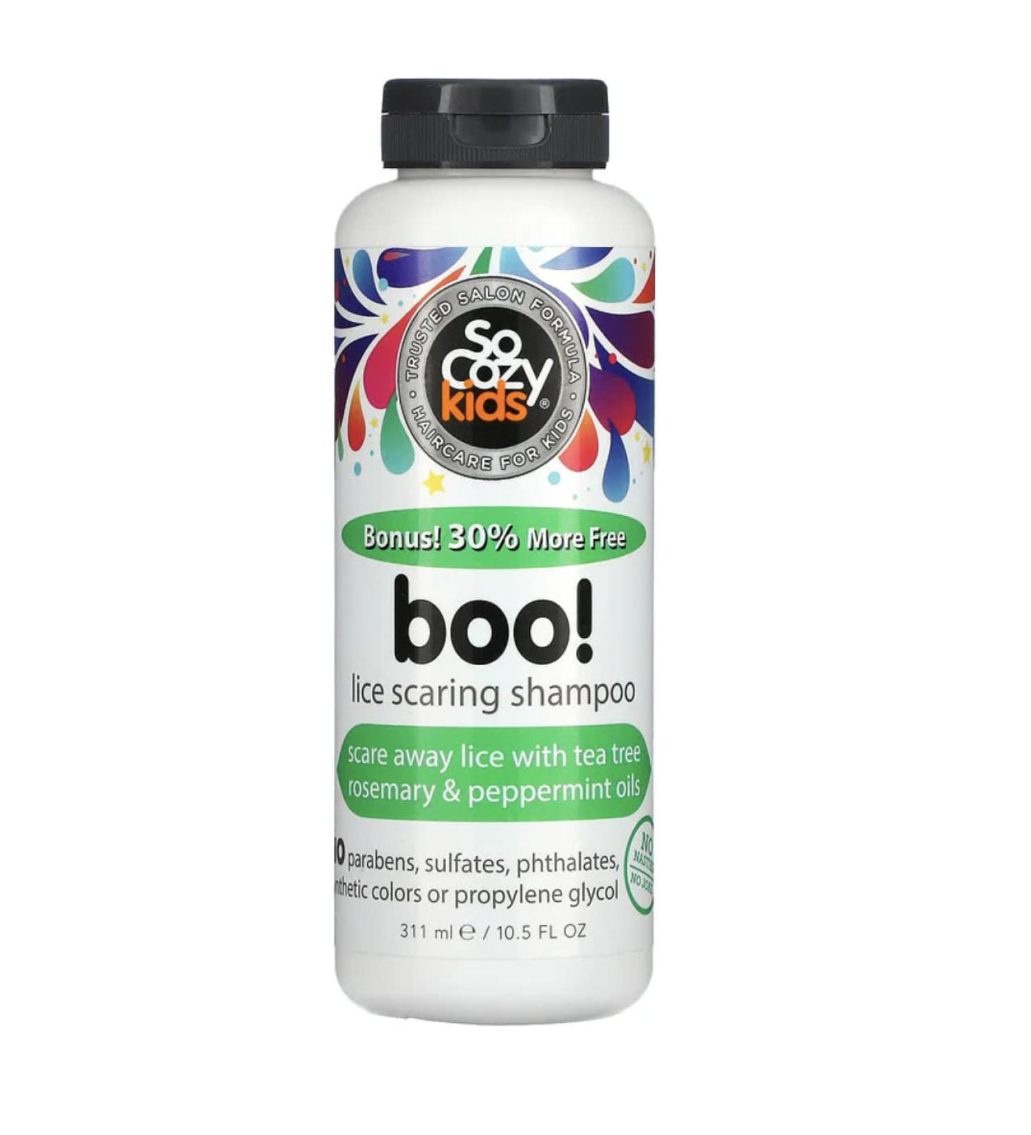 SoCozy Kids Boo Lice Scaring Shampoo 10.5 fl oz - Bonus Size, Clear - Pack of 1 - Buy Online on SooperMarket.com
