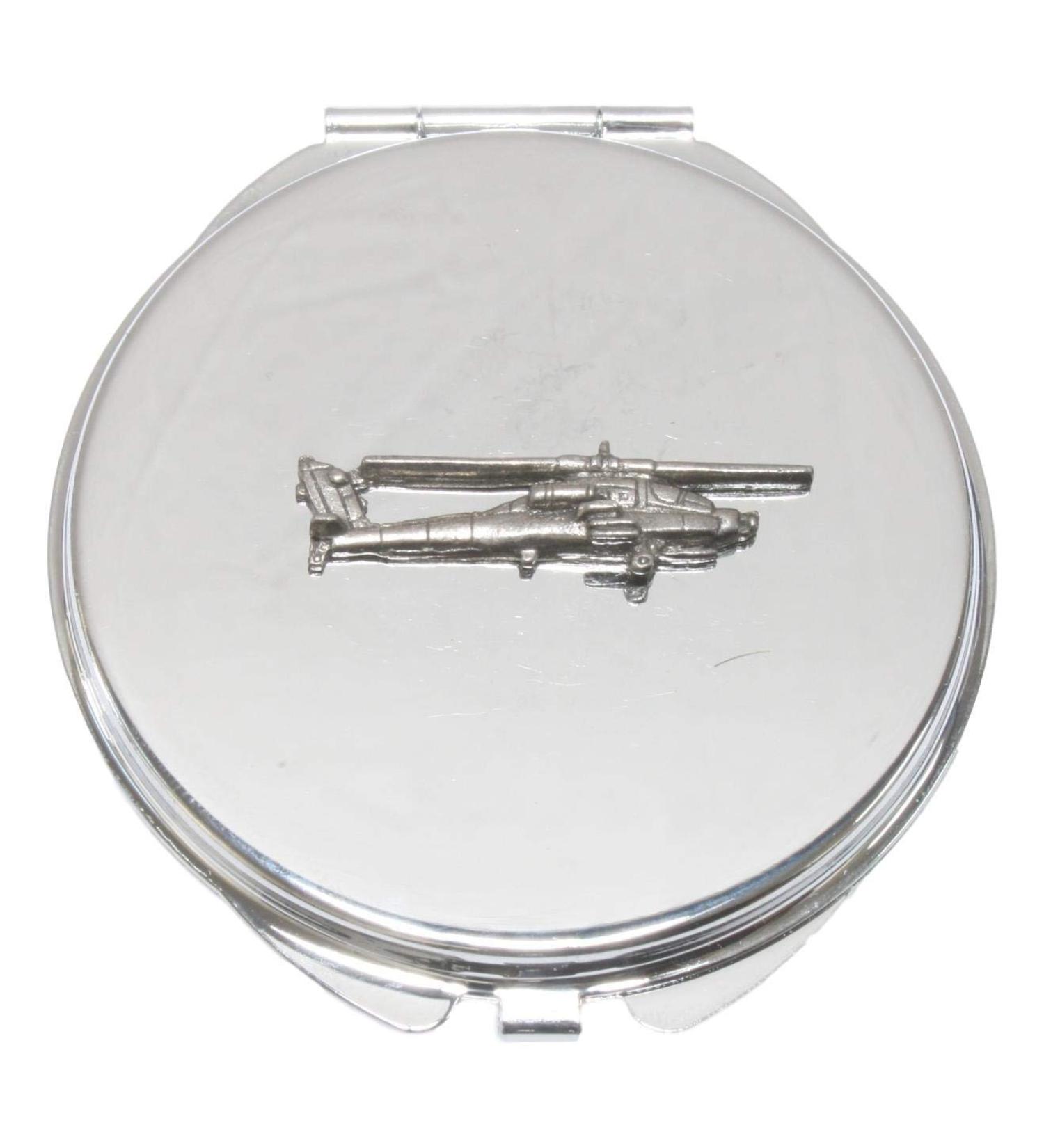 Helicopter Compact Mirror Handbag Gift With Free Engraving 177 - Buy Online on SooperMarket.com