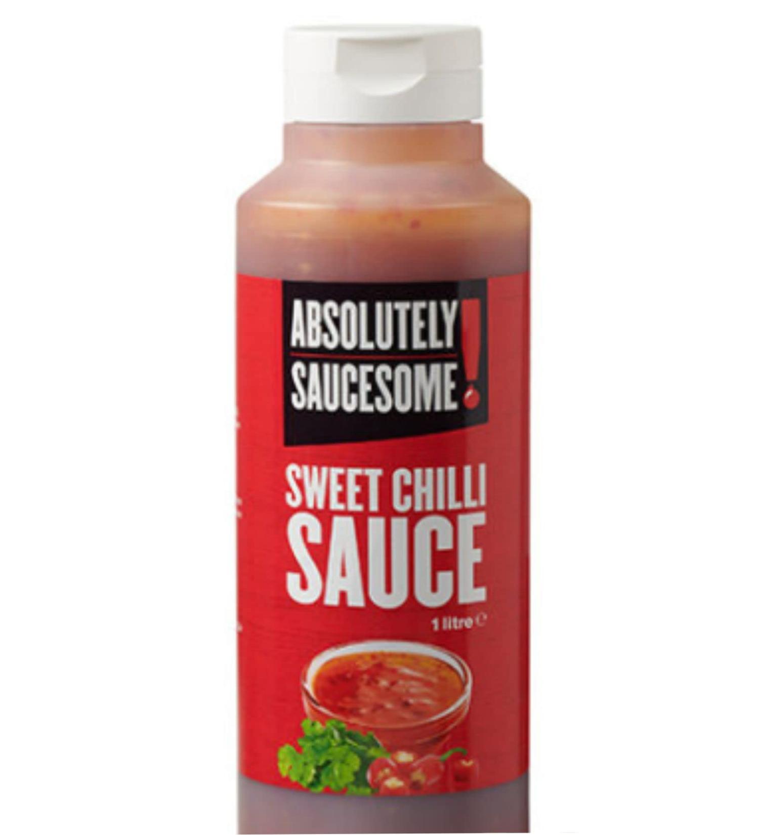 Absolutely Saucesome Sweet Chilli Sauce 1 L Restaurant Quality Dipping sauce