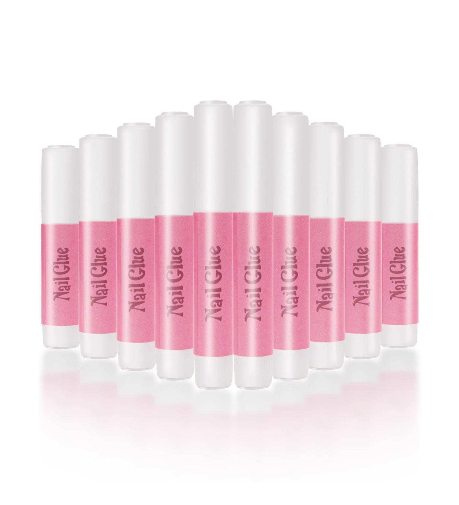 10 PCS Nail Glue Extra Strong for Press On Nails Long Lasting Fake Nail Flue for Acrylic Tips Quick Dry & No UV Light False Nail Glue for Nail Charms Rhinestones 2g*10 - Buy Online on SooperMarket.com