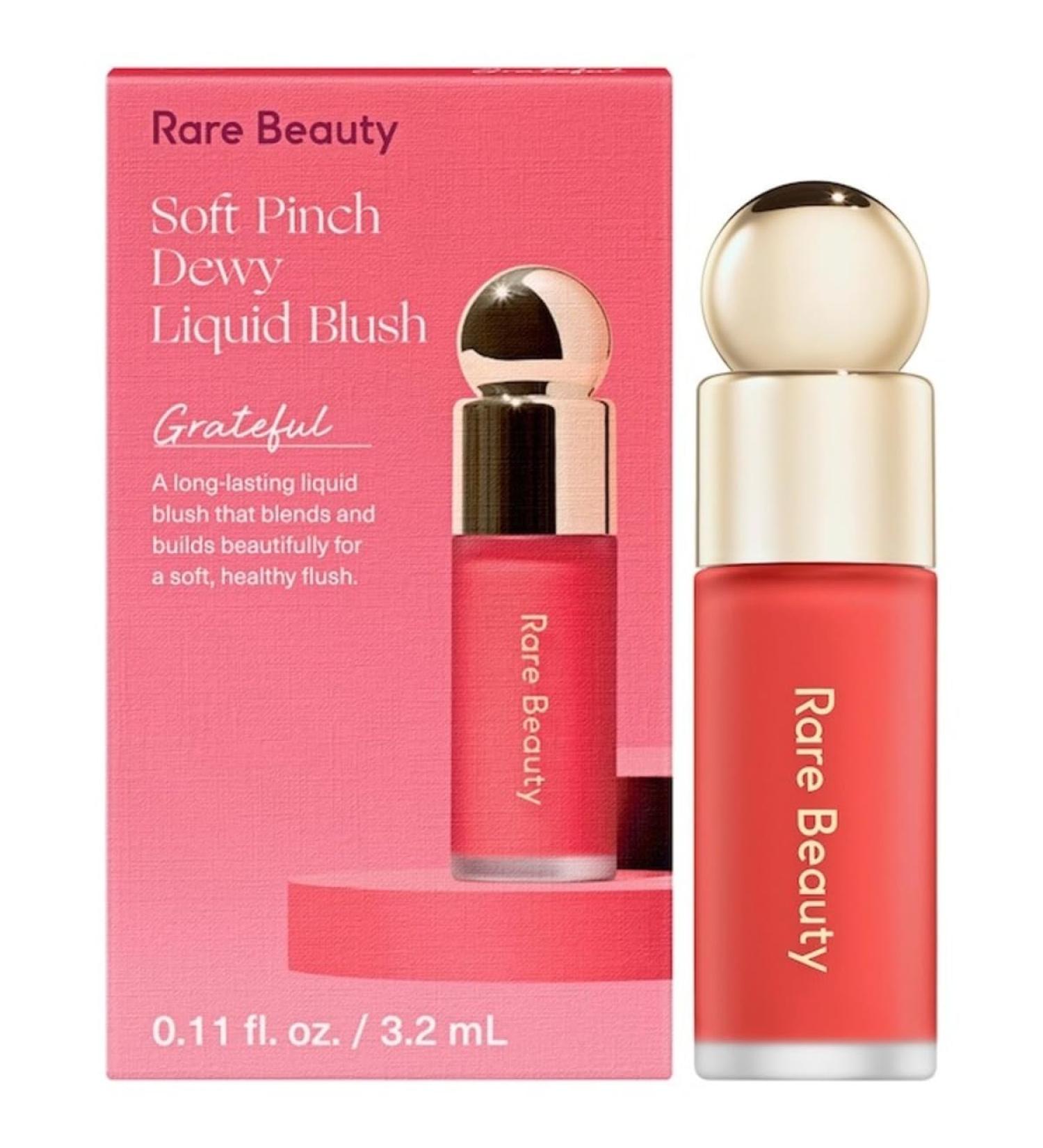 Rare Beauty Mini Soft Pinch Liquid Blush - Grateful 3.2ml | International Shipping Available - Buy Online on SooperMarket.com