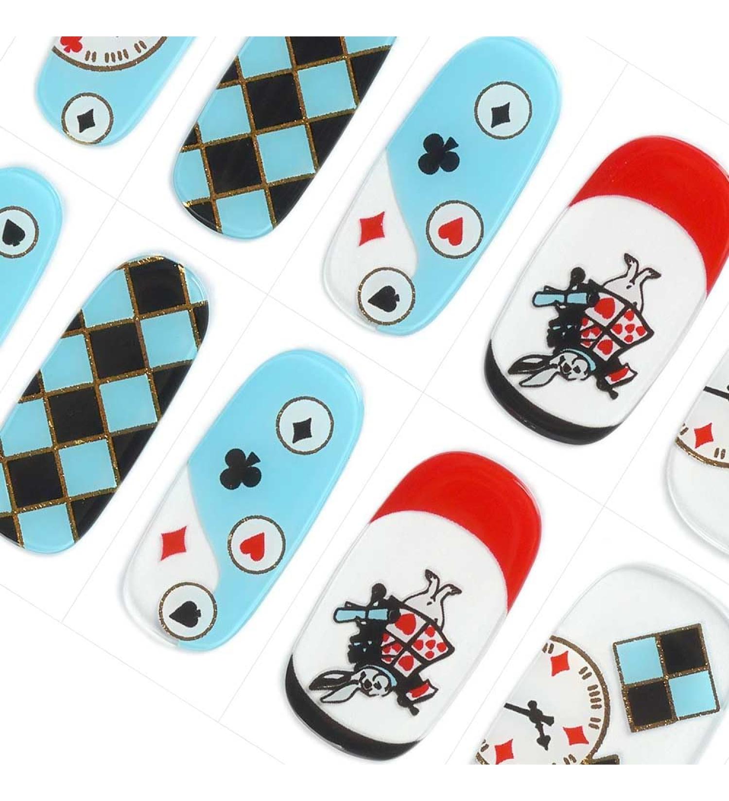 DANNI & TONI Mr. Rabbit Gel Nail Polish Strips Set - 28 Salon-Quality Stickers for Manicure - Buy Online on SooperMarket.com