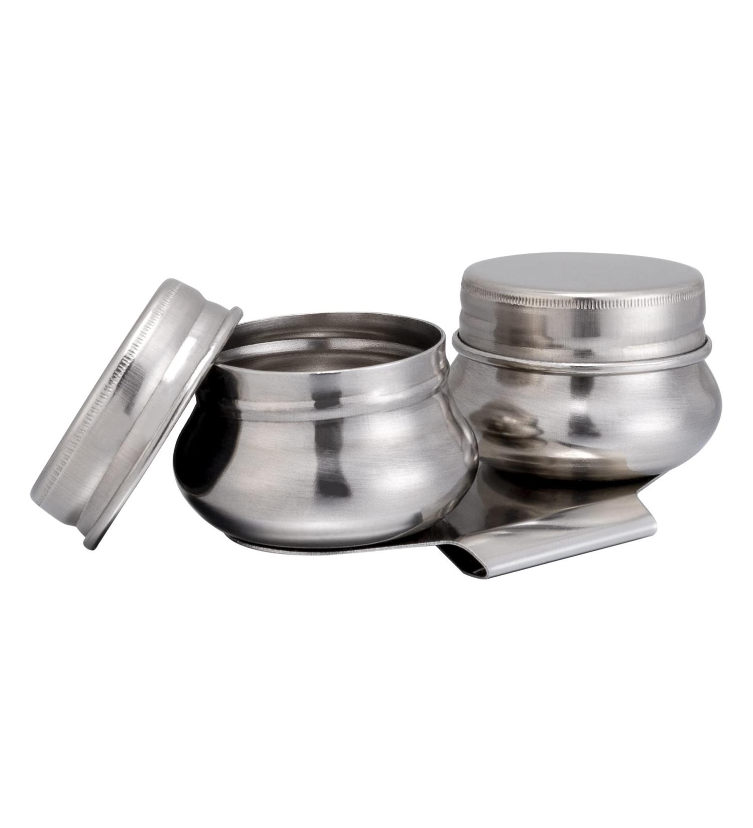 MyLifeUNIT Large Mouth Double Dipper Palette Cup - Convenient and Versatile - Buy Online on SooperMarket.com