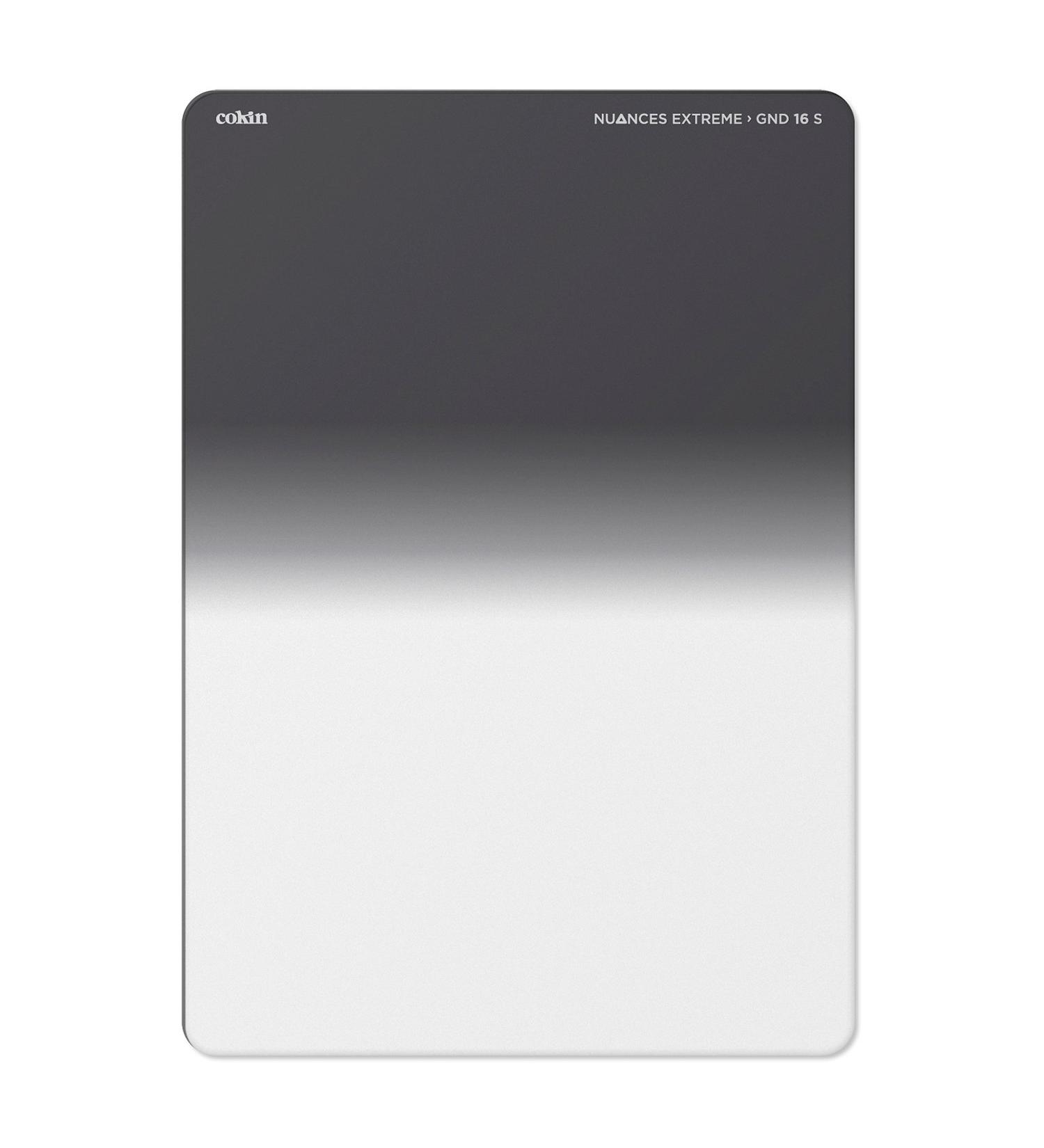 Cokin Square NUANCES Extreme Graduated ND16 Soft Filter - 4-Stops - 101mm X 143mm - Buy Online on SooperMarket.com