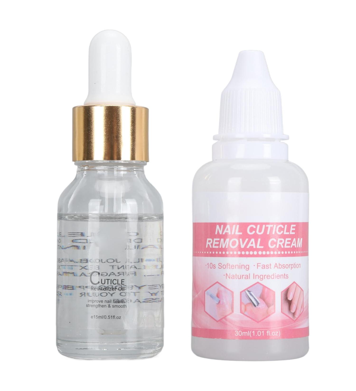 Nail Cuticle Remover Kit Hydrate Exfoliating Powered Cuticle Remover Kit for Travel Use (LS152-3) - Buy Online on SooperMarket.com