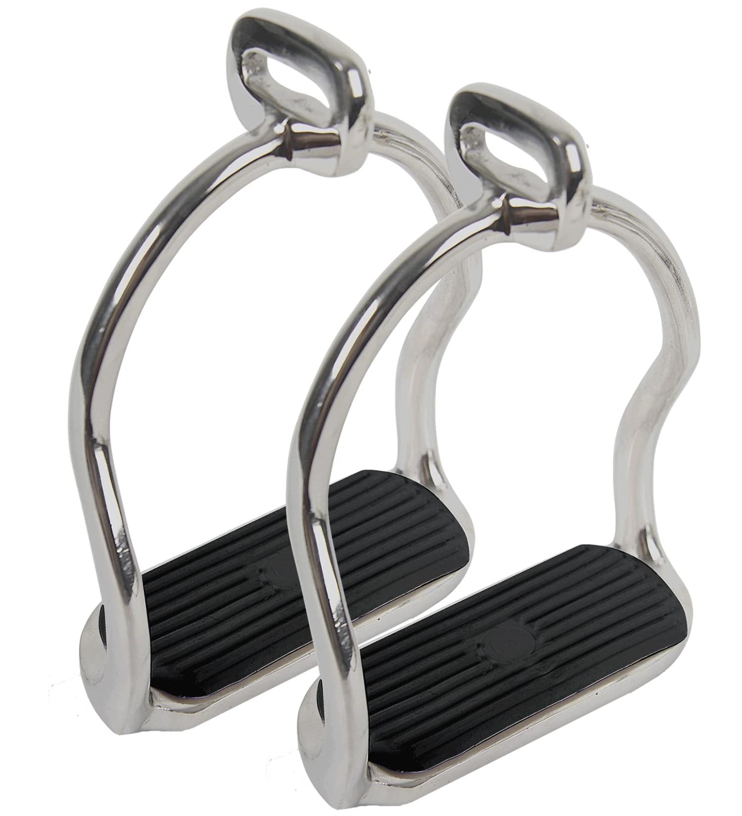 WALDHAUSEN special t lt stirrups black insert width 12 cm
