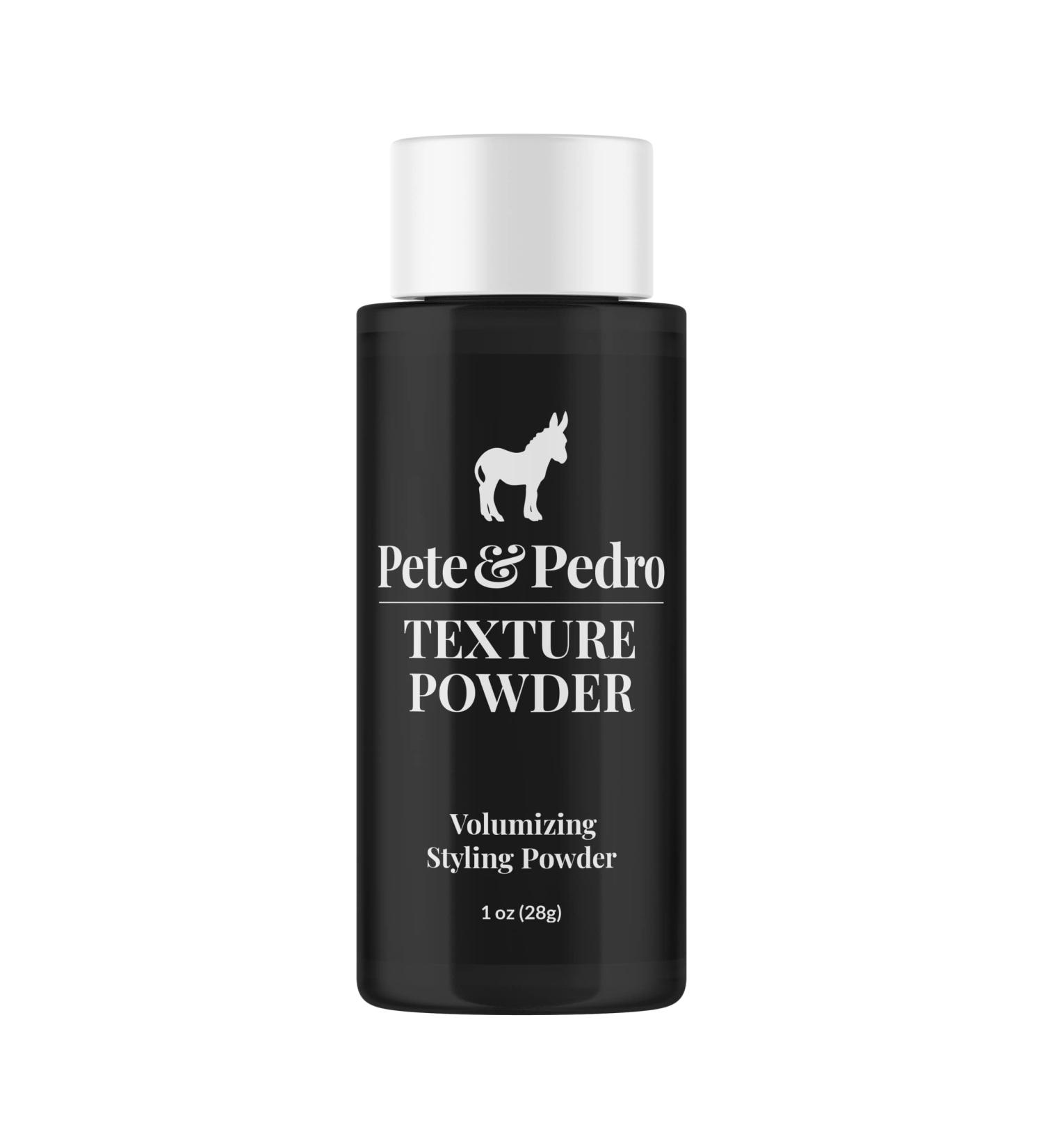 Pete & Pedro Texture Powder - Volumizing & Texturizing Styling Powder for Men & Women | Matte Finish & Root Lifting | As Seen on Shark Tank | 1 oz - Shop Internationally - Buy Online on SooperMarket.com