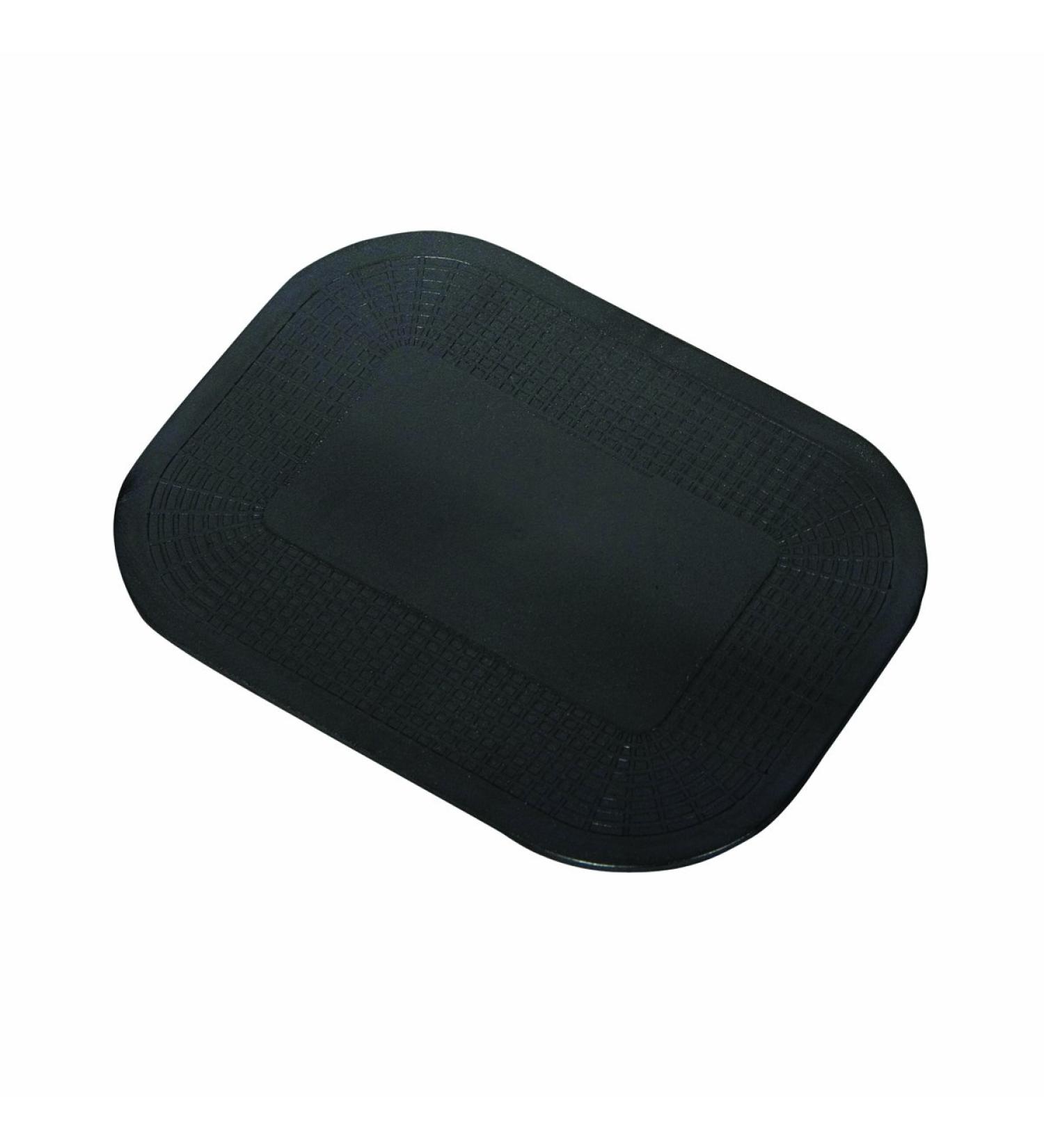Dycem 50-1591BLK Non-Slip Rectangular Pad 10 x 14 Black 10 X 14 Black