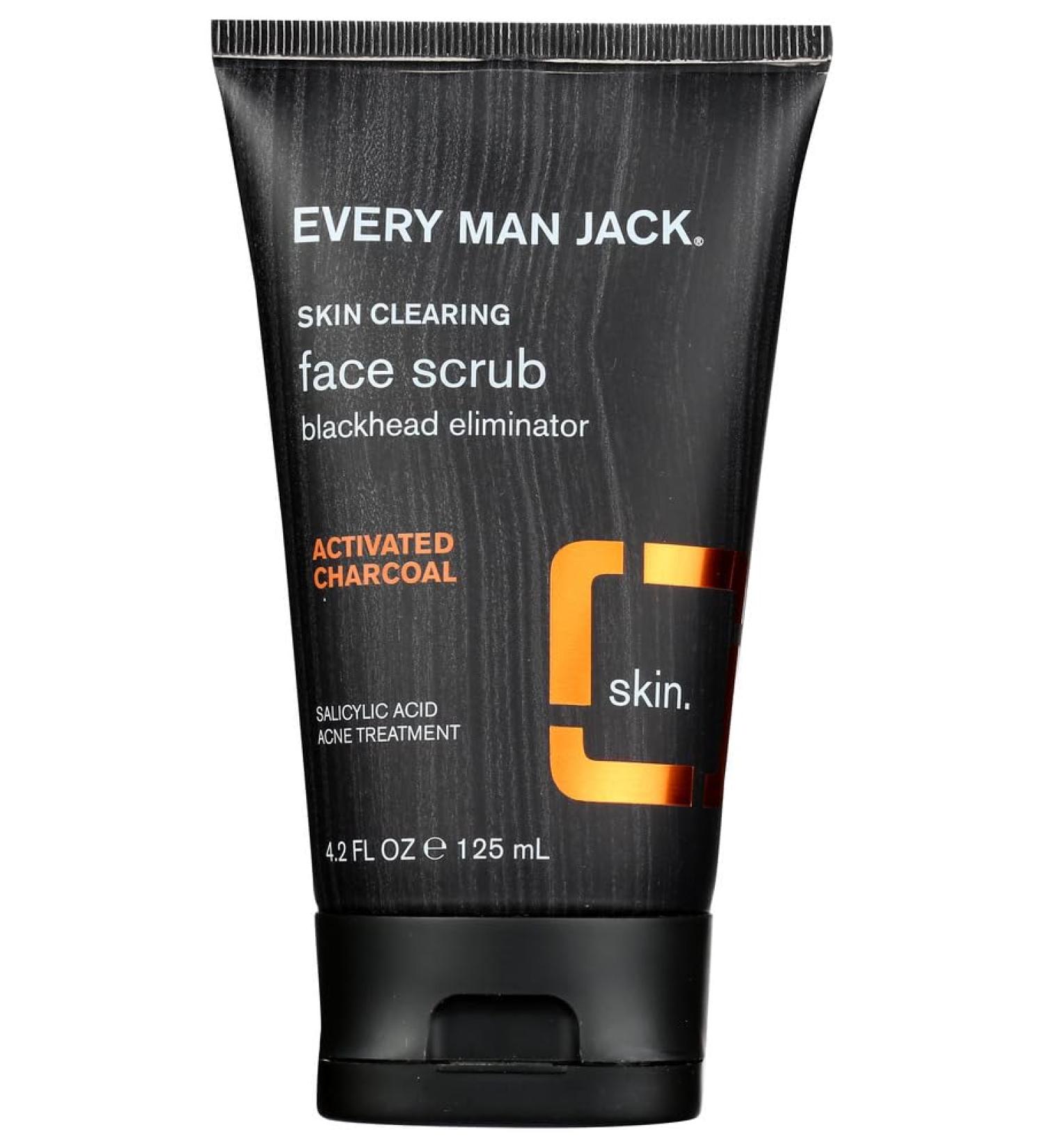 Every Man Jack Face Scrub - Skin Clearing - 4.2 Oz | Buy Online & Ship Internationally - Buy Online on SooperMarket.com