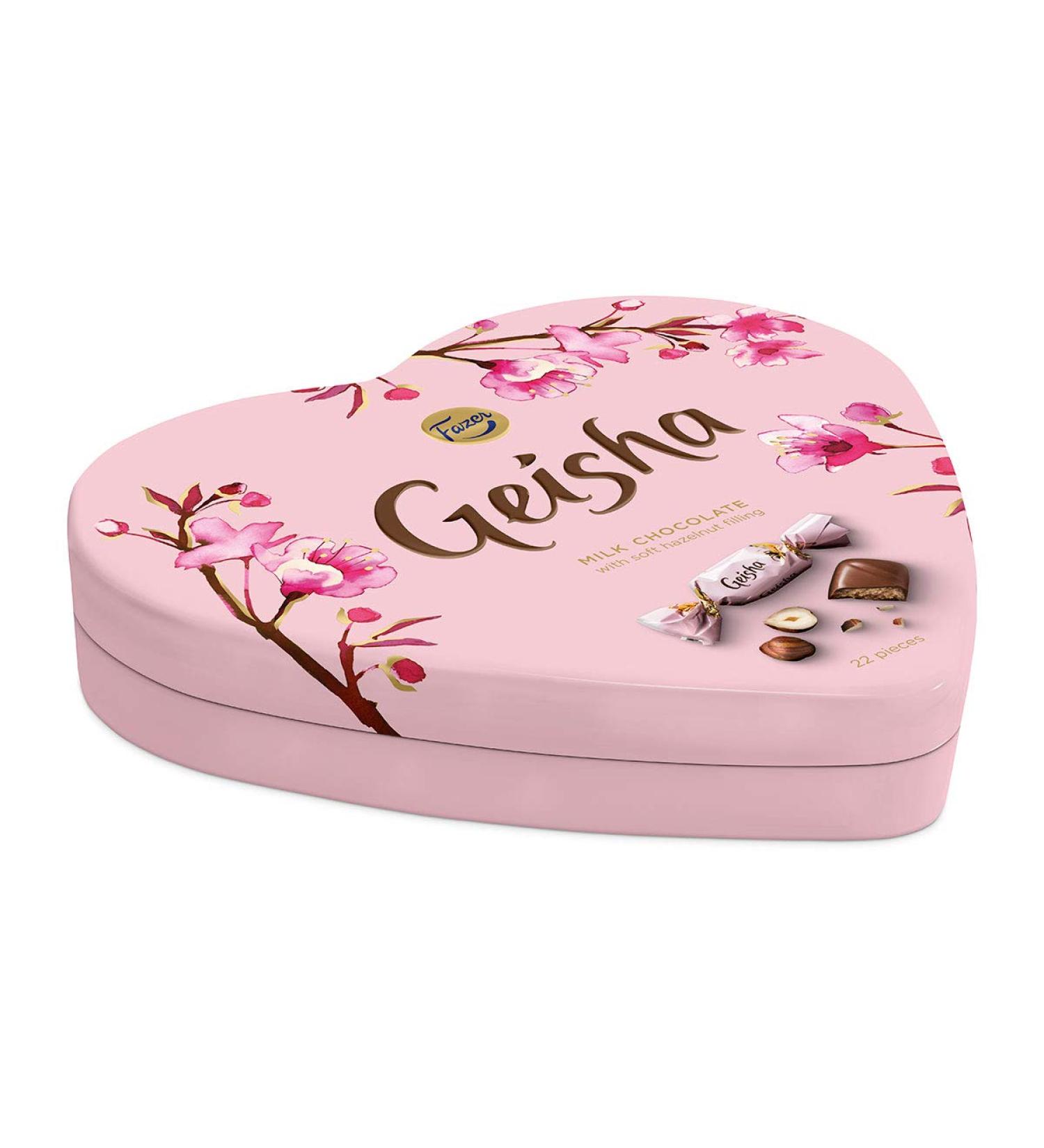 Fazer Geisha in tinbox Chocolate 1 Box of 158g 5.6oz - Buy Online on SooperMarket.com