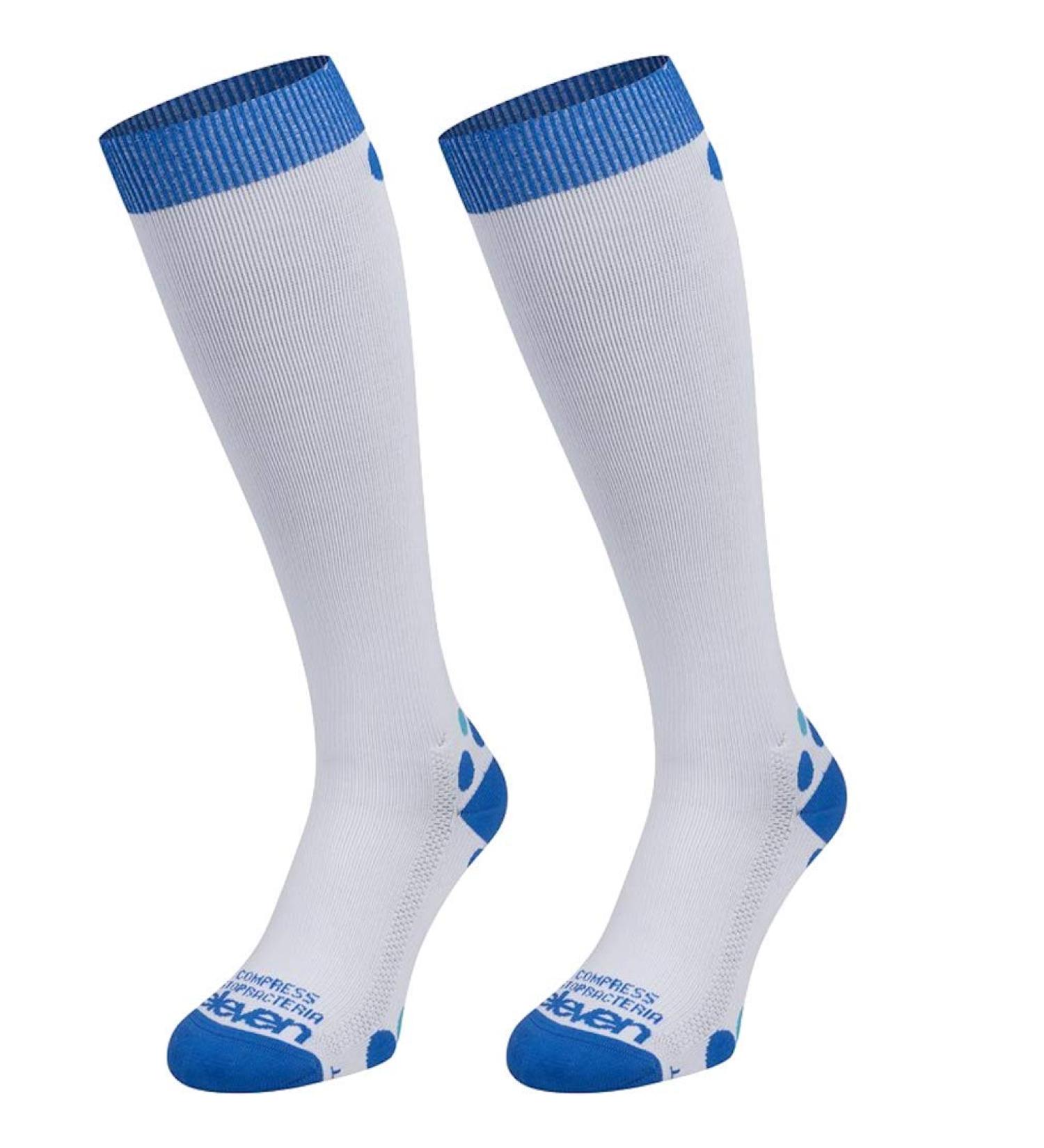 Compression Socks Eleven Sports - AIDA White ML | Enhance Performance & Recovery | International Shipping Available - Buy Online on SooperMarket.com