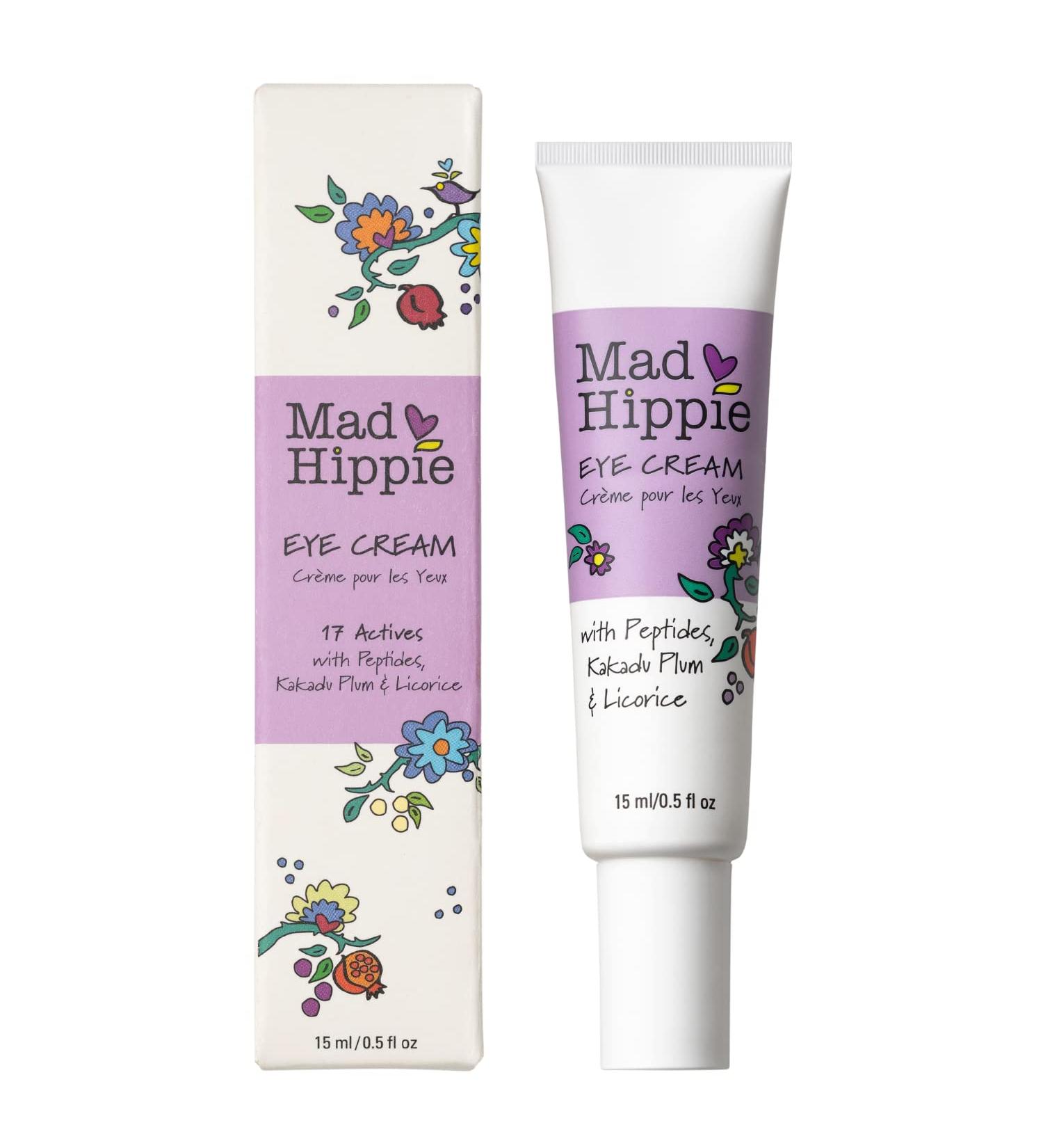 Mad Hippie Lavender Scented Eye Cream with Peptides, Kakadu Plum & Licorice - 15ml - Buy Online on SooperMarket.com