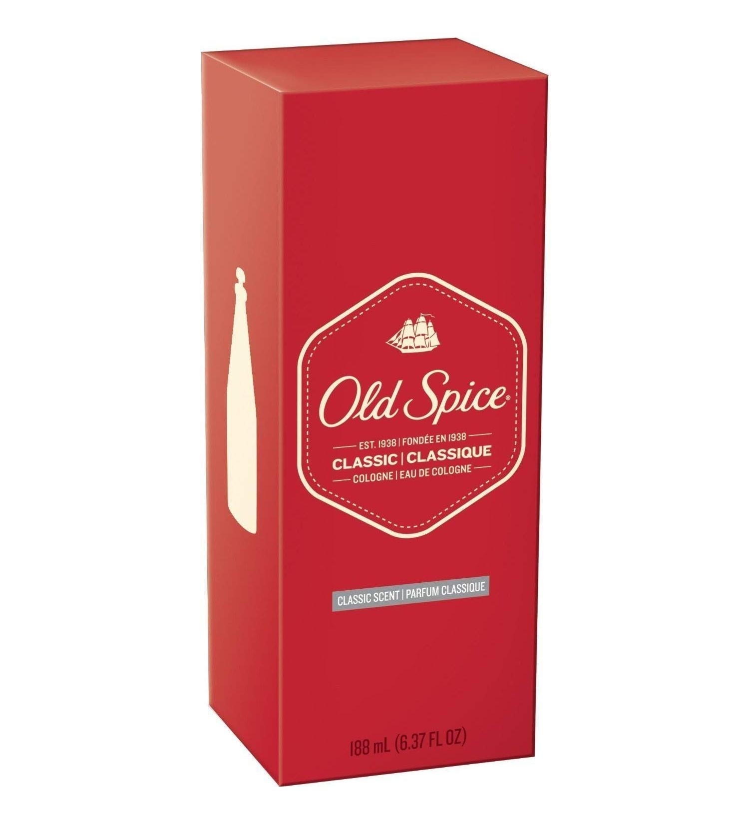 Old Spice Classic Cologne Spray 6.37 Oz