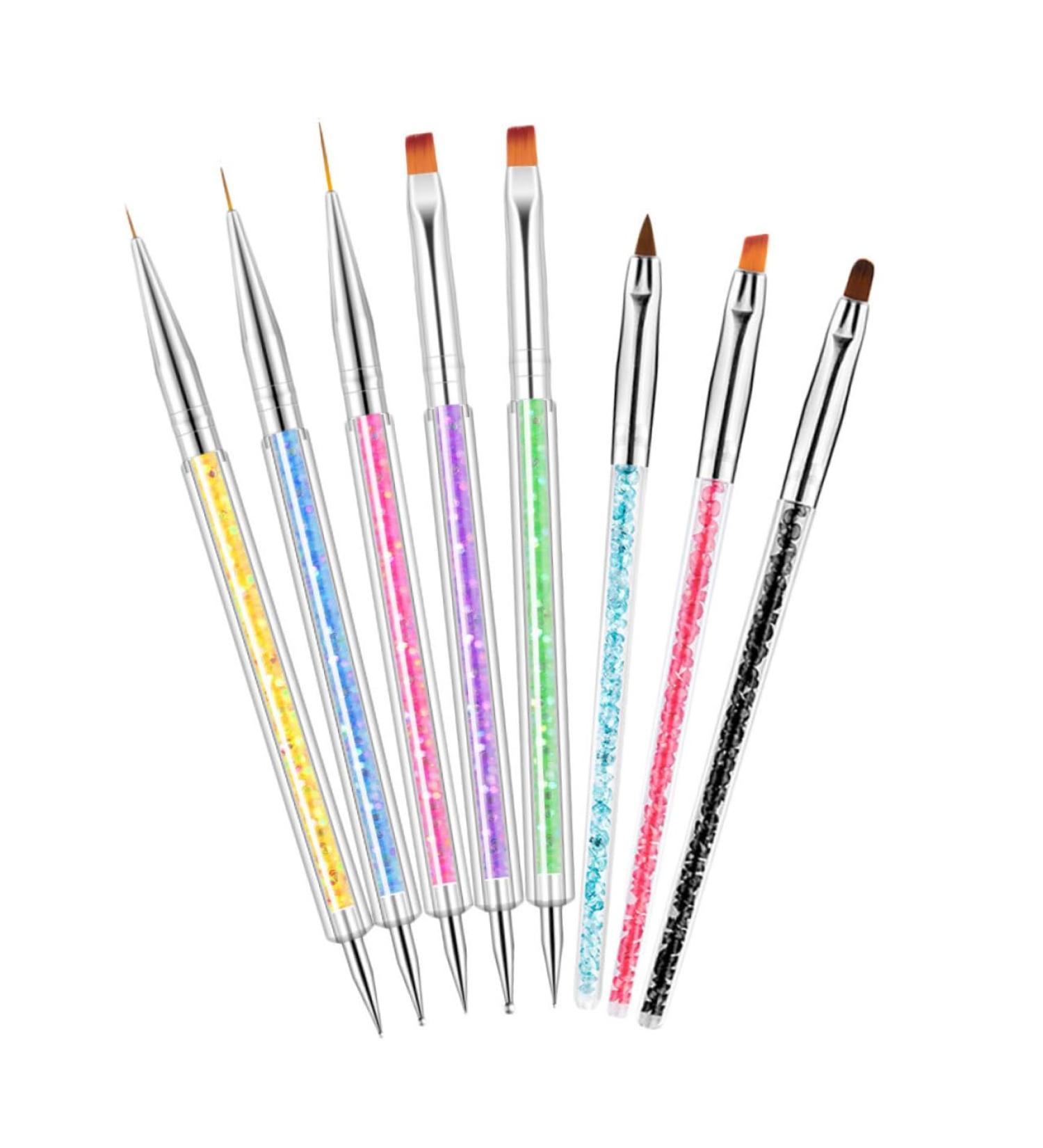 DOITOOL 3 Sets Nail Pen Household Nail Tools Portable Dotting Tools Dotting Accessory Pro Tools Polly Gel Portable Nail Tools Para U as Nail Supply 3d Gel Nail Gel Abs Painting Pen Painted - Buy Online on SooperMarket.com