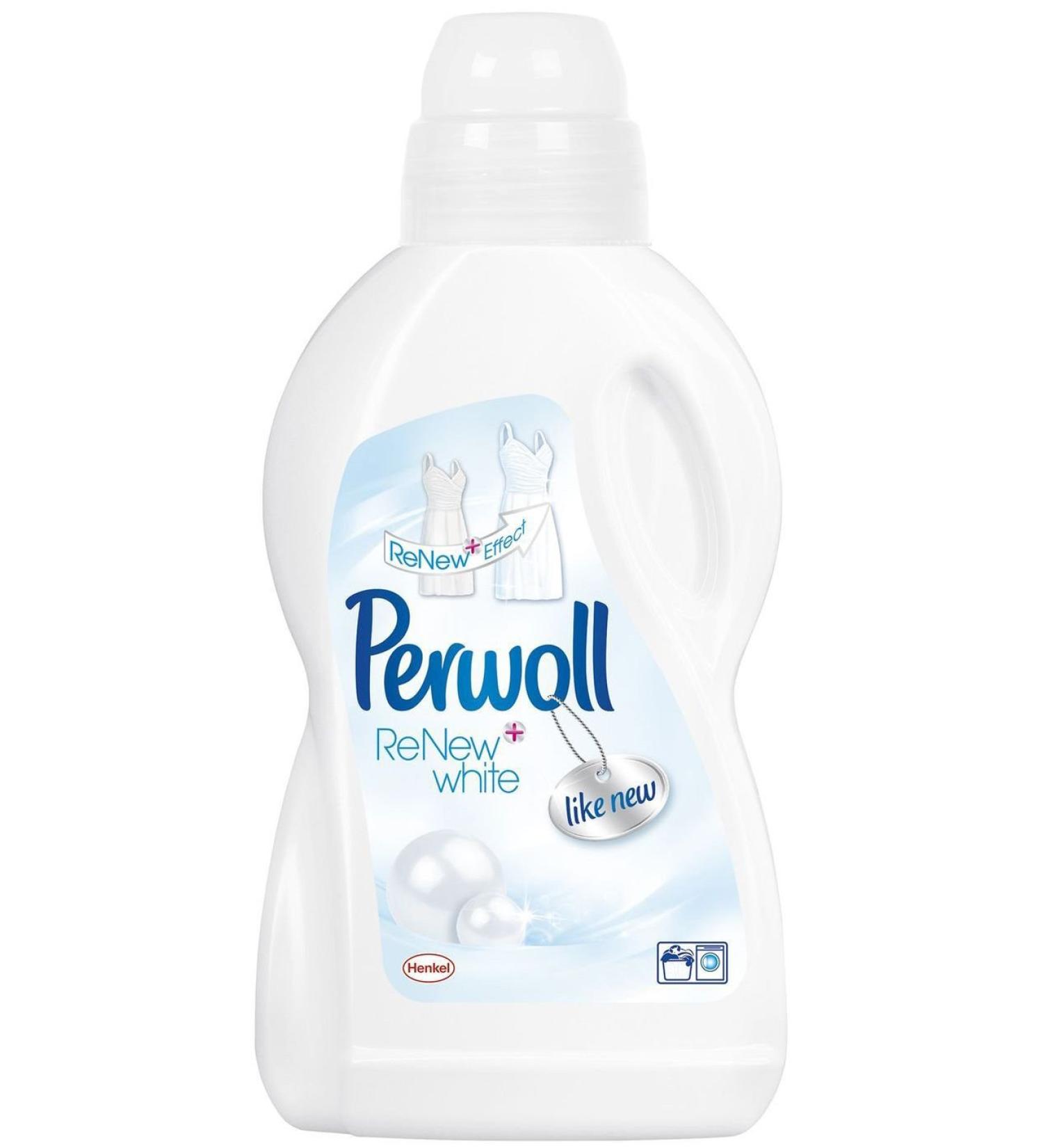 Perwoll ReNew Effect White Liquid Laundry Detergent 1 L 16 Loads