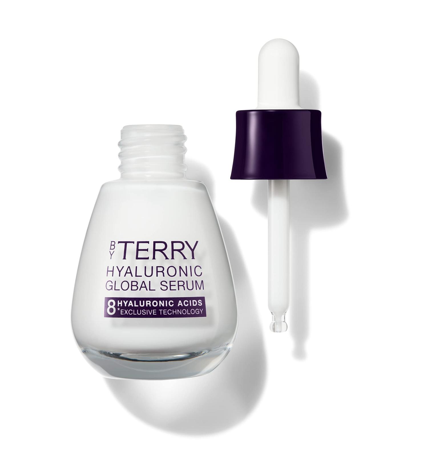 By Terry Hyaluronic Global Face Serum - Reduces Wrinkles & Fine Lines Vegan Fragrance-Free All Skin Types - 1.1 fl oz | International Shipping Available - Buy Online on SooperMarket.com