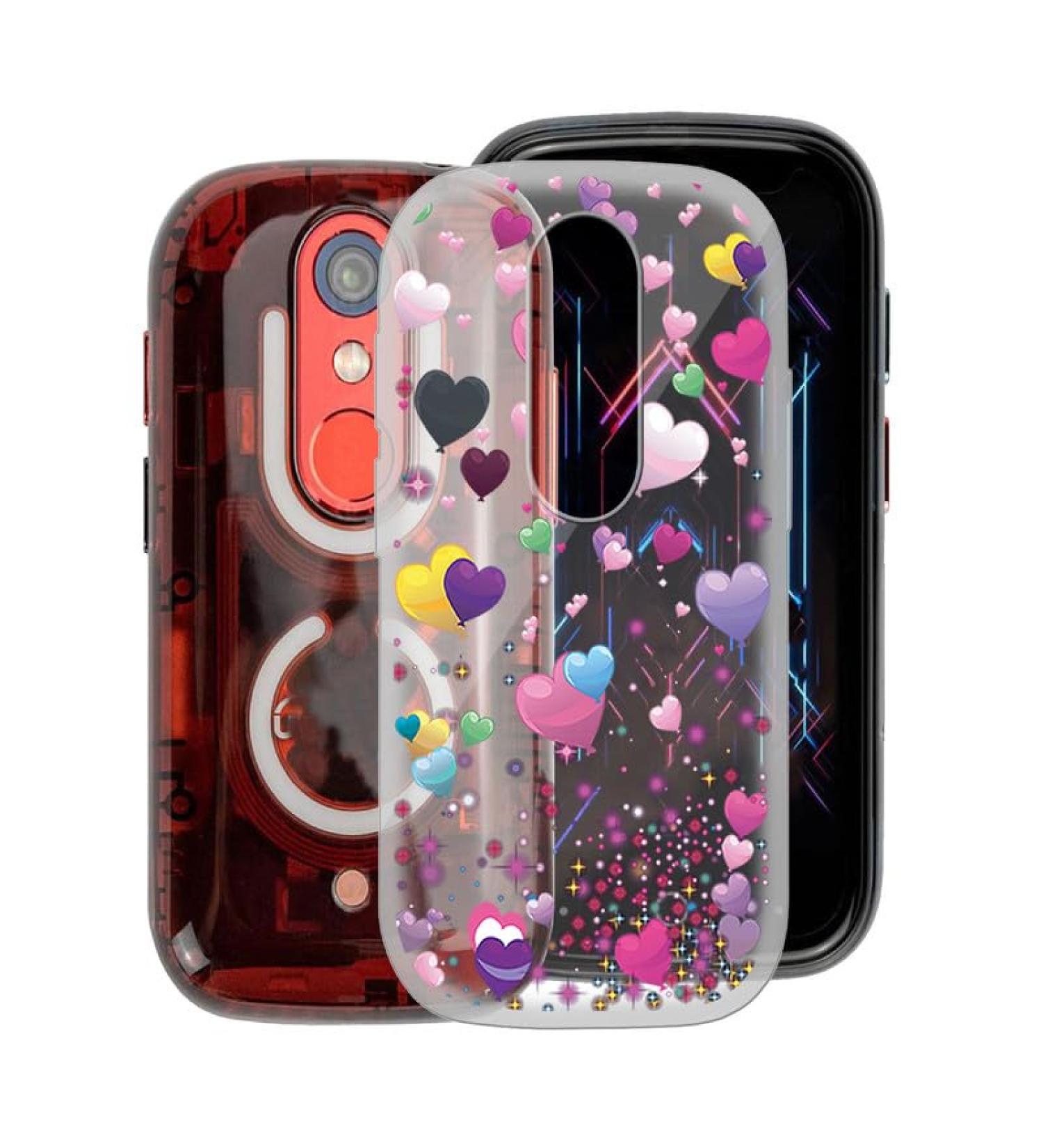 KJYFOANI Phone Case for Unihertz Jelly Star (3.00") Shockproof Bumper Soft Cover Shell Ultra-Slim Stylish X Anti-Yellowing Protection Case for Unihertz Jelly Star for Women/Girl - Pink Balloon - Buy Online on SooperMarket.com