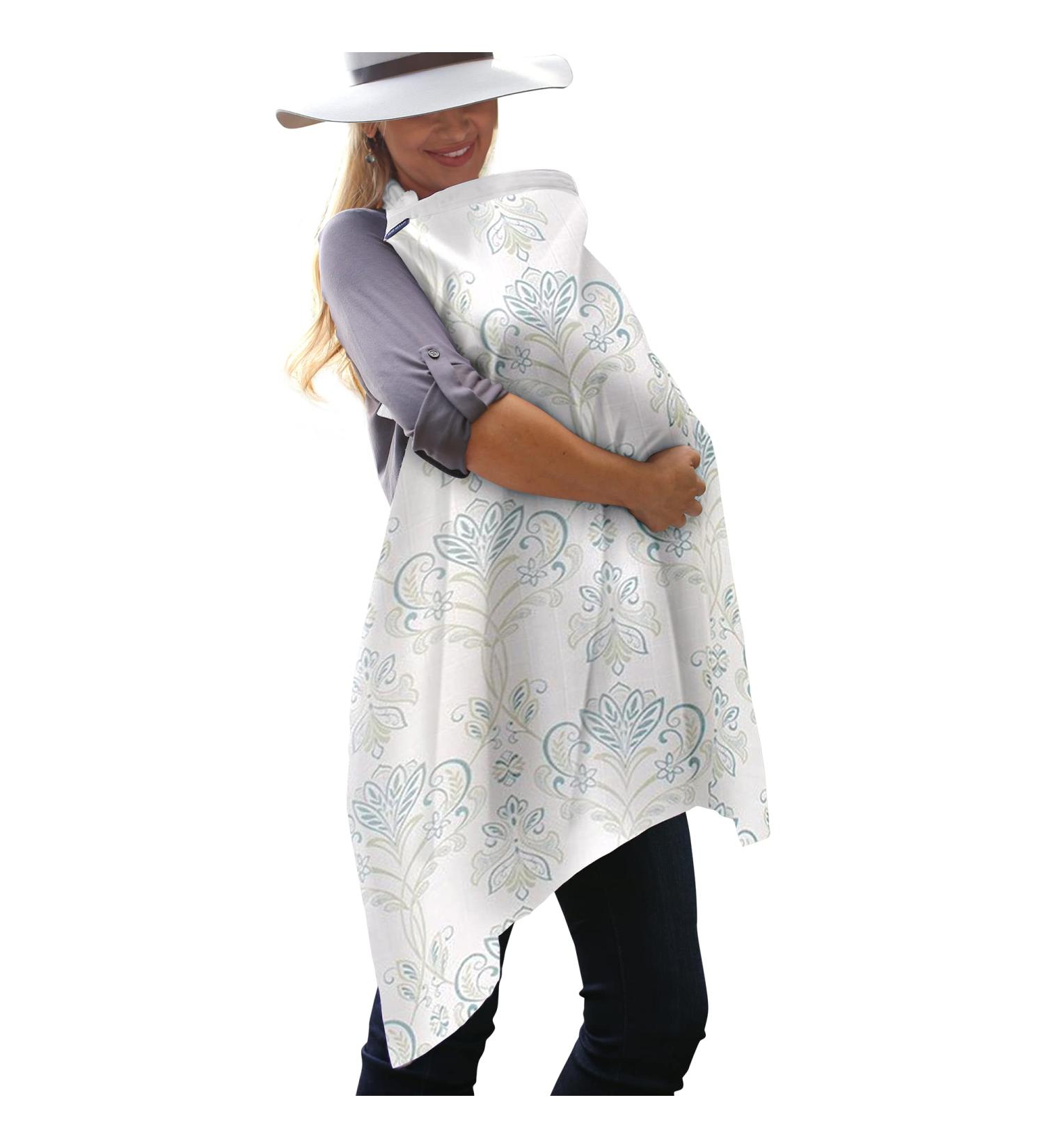 Bebe au Lait Nursing Cape Isla - Colorful 90x65 cm - International Shipping Available - Buy Online on SooperMarket.com