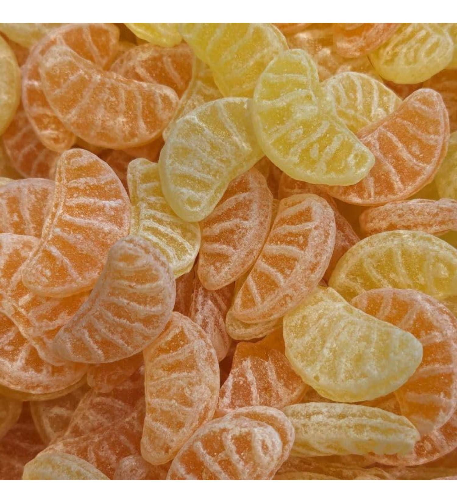 Lemon & orange mix frosted sweets - 150g bag