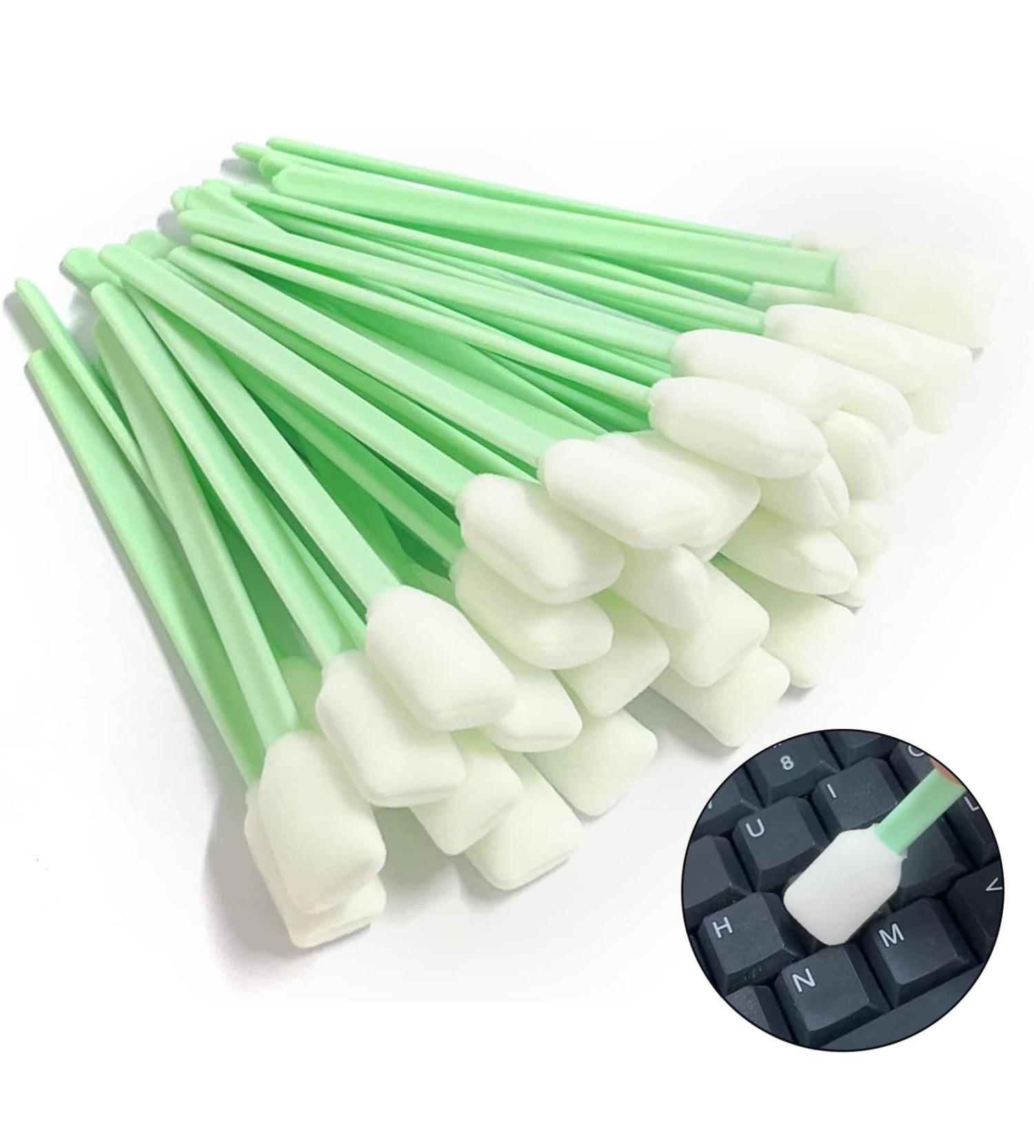 Buy 50 Reusable Foam Cleaning Cotton Swabs for Inkjet Printers & Cameras - Optimal Cleaning Sticks for Print Head & Optical Lens Care - Buy Online on SooperMarket.com