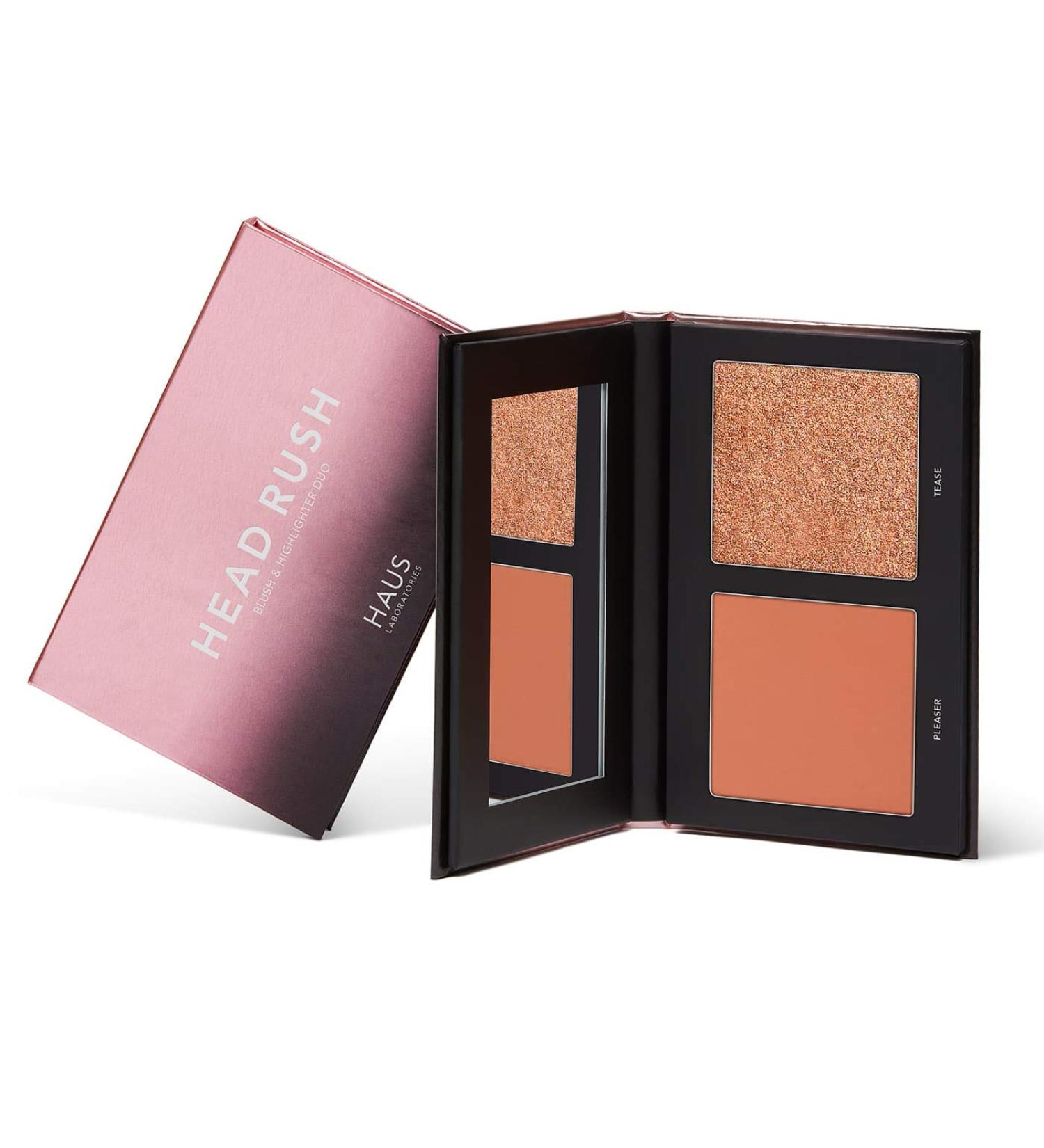 HAUS LABORATORIES Lady Gaga HEAD RUSH Blush Highlighter Duo - Pleaser & Tease - Buy Online on SooperMarket.com