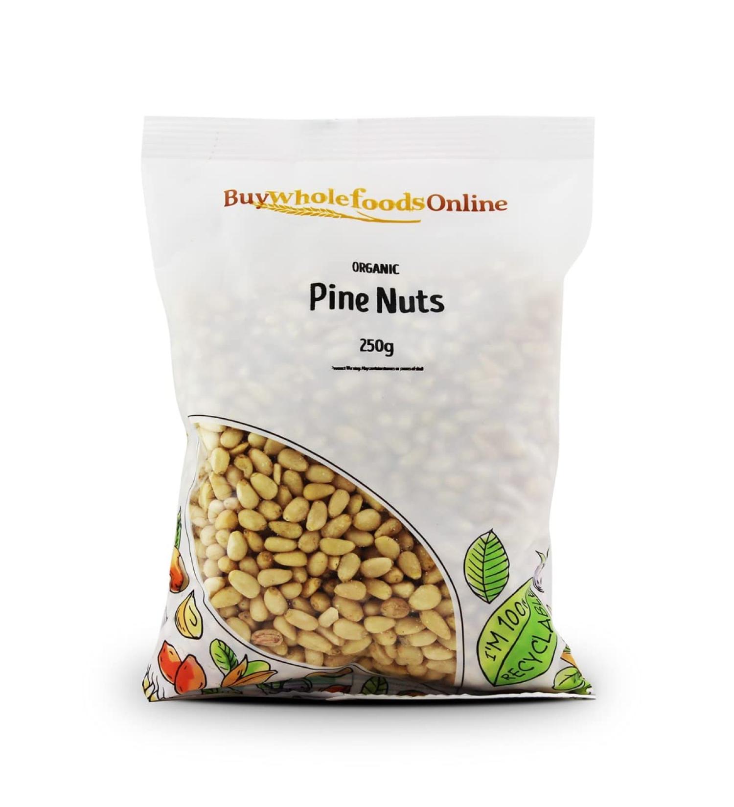 Organic Pine Nuts 250g (BWFO)