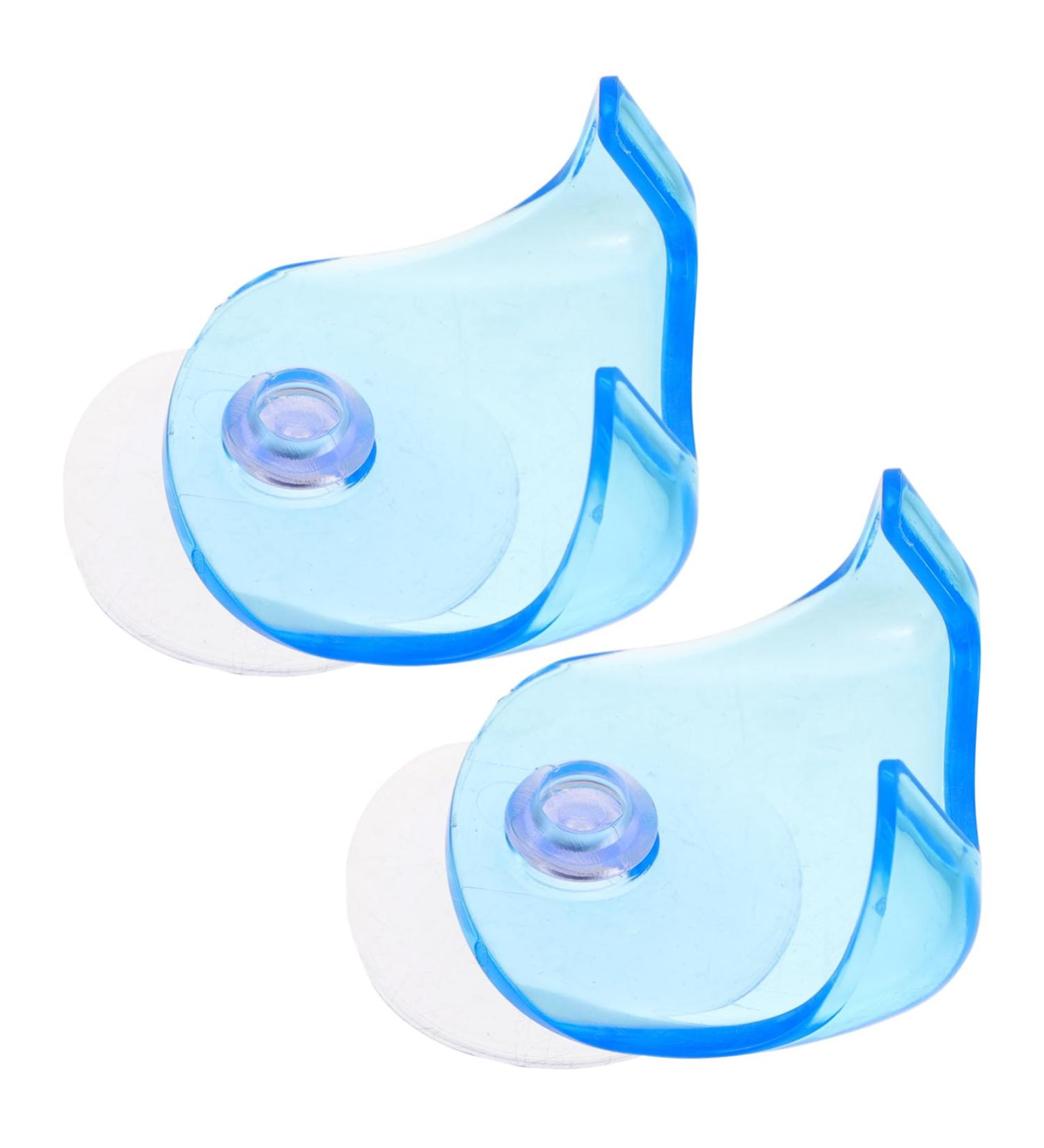 Angoily 2-Pack Razor Holder Shower Hook - Suction Hook for Bathroom Storage & Razor Organization - Buy Online on SooperMarket.com