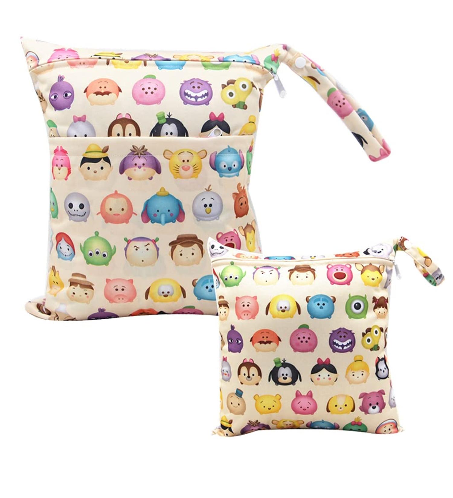 Egurs Animal Head Diaper Bag Wetbag - Large & Medium for On-the-Go Convenience | International Shipping - Buy Online on SooperMarket.com