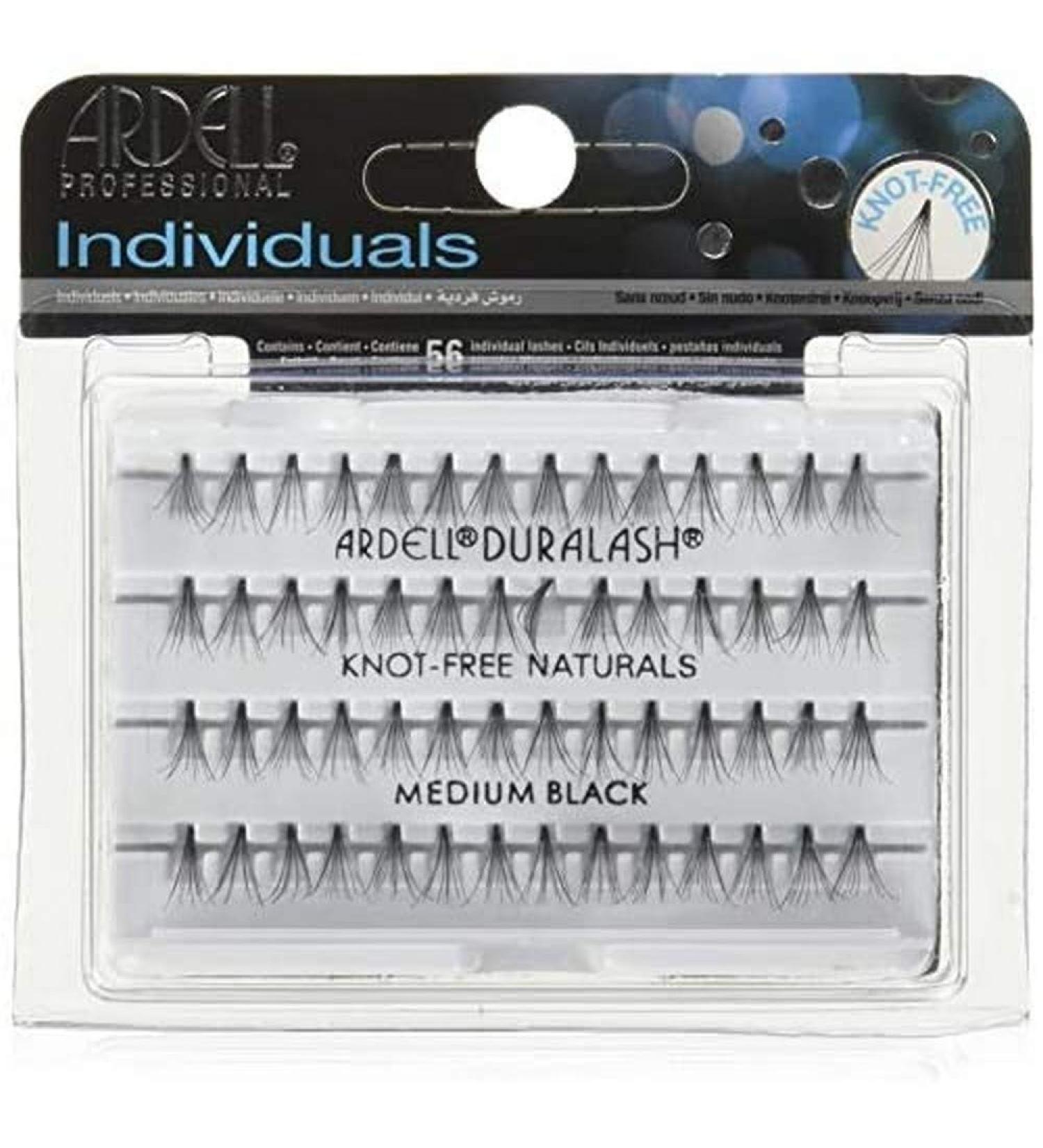 Ardell Individual Flare Lashes - Knot-Free Naturals - Medium Black | Shop Now - Buy Online on SooperMarket.com