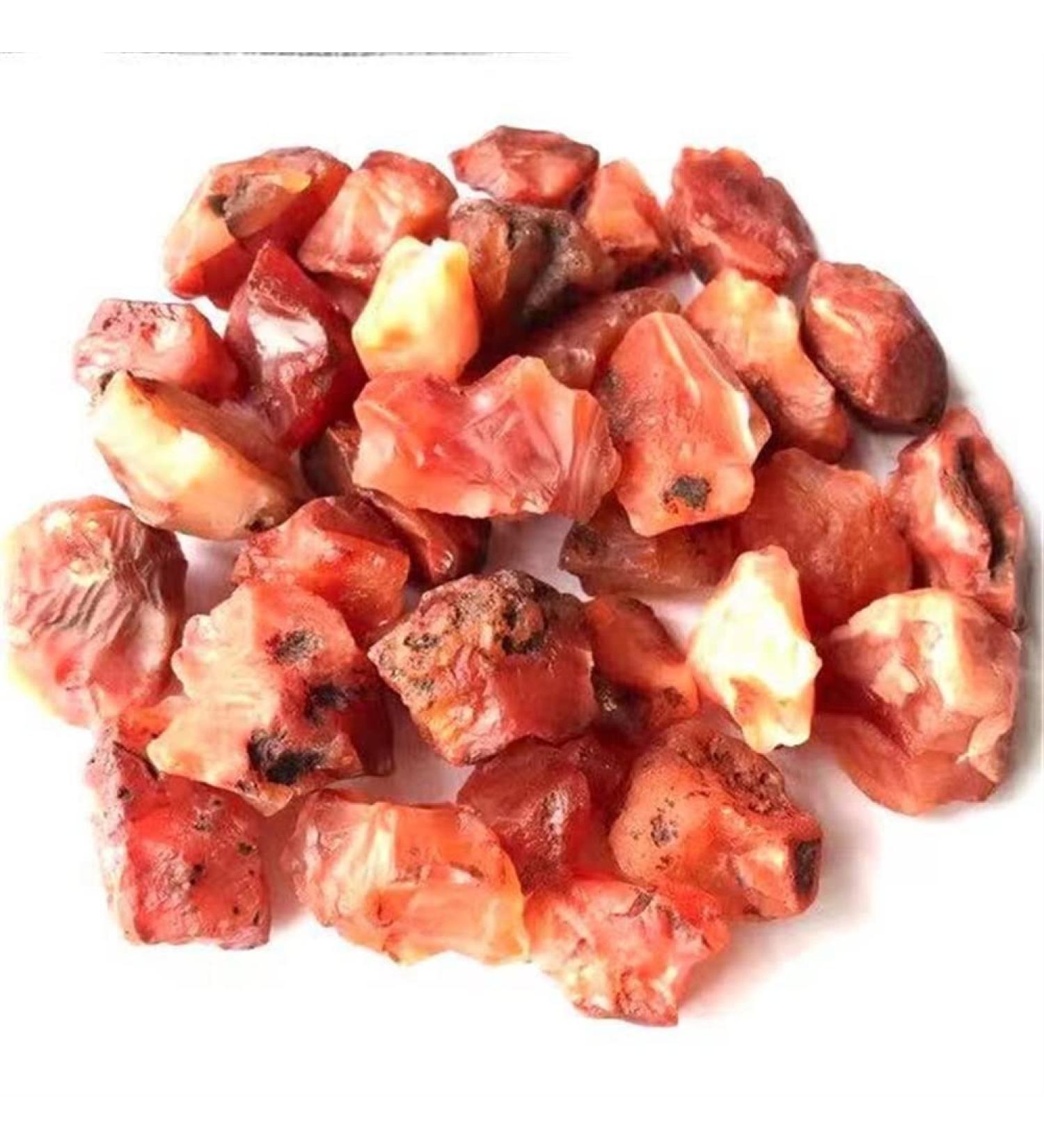 Choice of Gifts Natural Crystal Quartz Minerals Specimen red Carnelian raw Irregular Shape Rough Rock StoneHome Decoration Vibration Stone HOMEZHOU 1pcs 30-40mm - Buy Online on SooperMarket.com