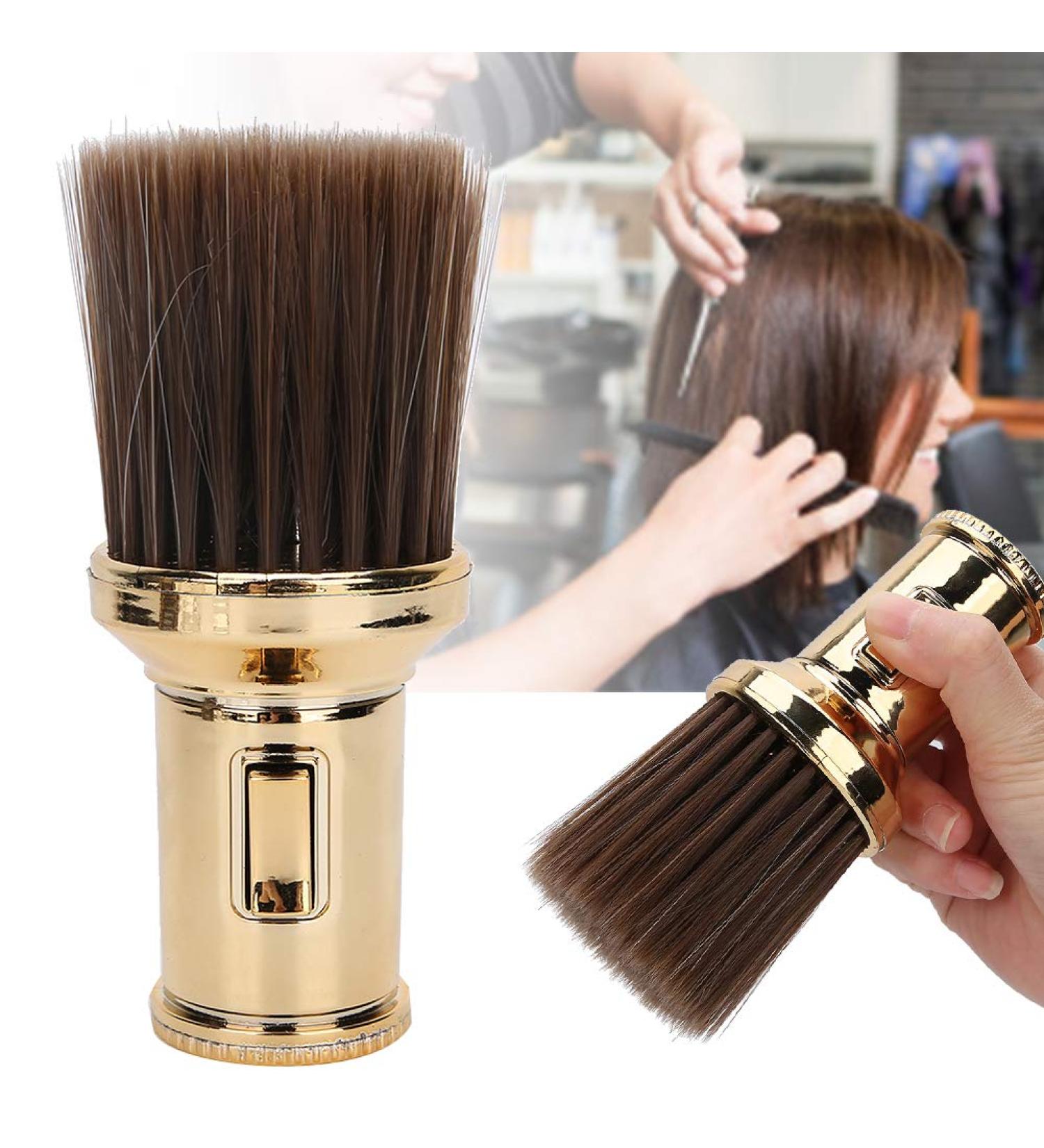 Neck Duster Brush Beard Shaving Brush for Barber Shop Multifunctional Broken Hair Sweep Brush Professional Barber Fiber Wooden Handle(2#) - Buy Online on SooperMarket.com
