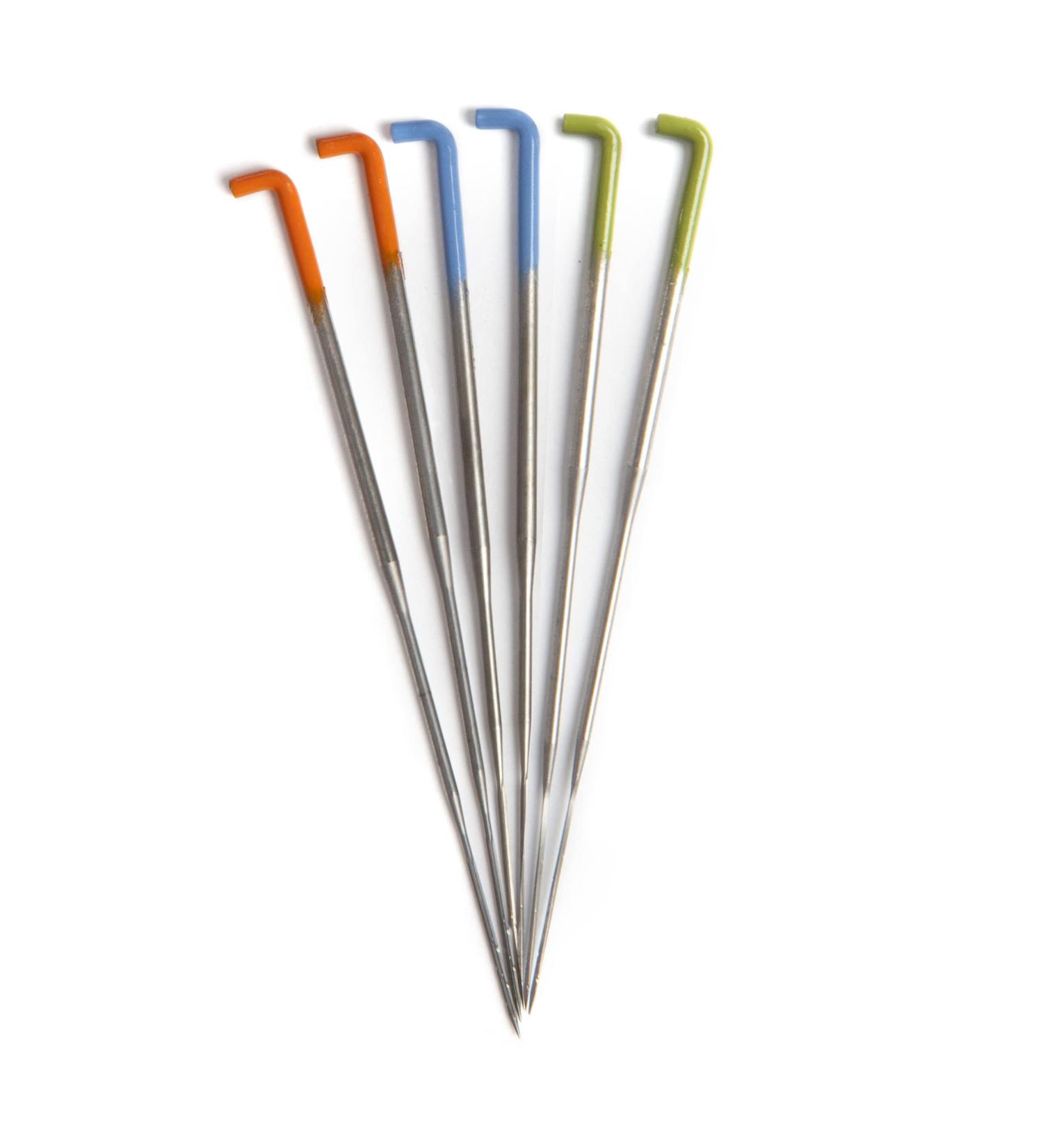 German Made Precision Felting Needles Set - 6 Pack Sampler (2/ea) - 36 Star, 38 Star, 40 Spiral Gauges - Essential Tools for Wool Felting - Beginner to Expert - Buy Online on SooperMarket.com
