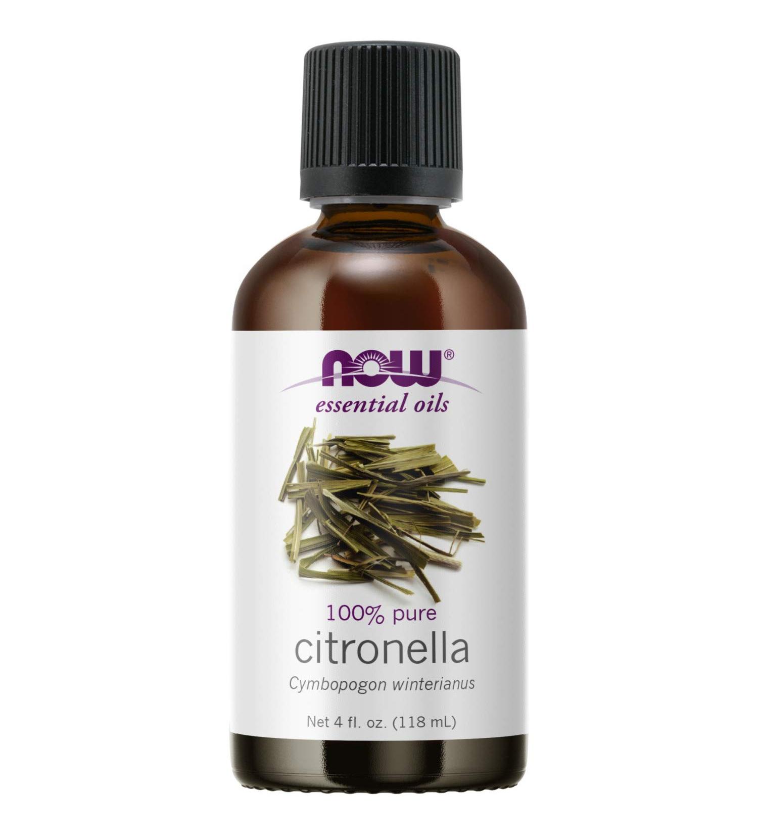 Now Foods Citronella Essential Oil 4 fl oz | Natural Bug Repellent & Aromatherapy - Buy Online on SooperMarket.com